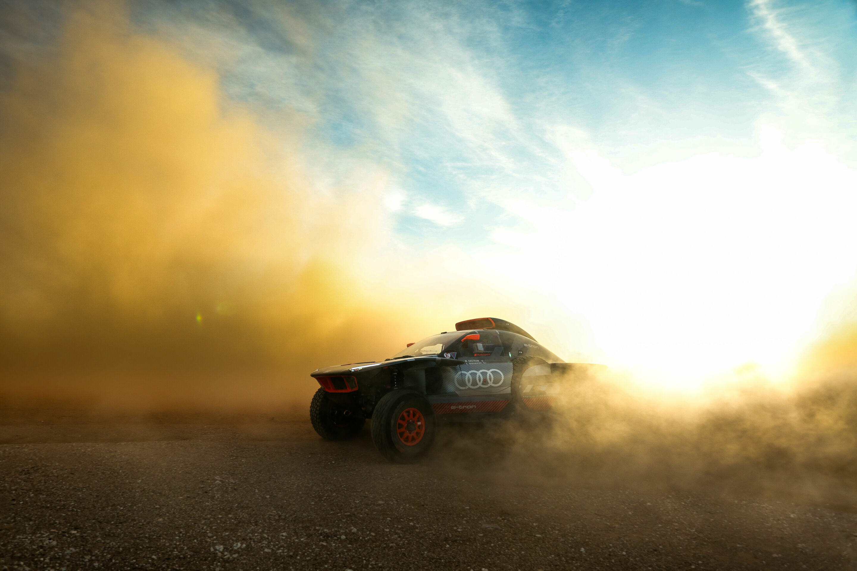 Dakar test Morocco, October 2023 - Audi RS Q e-tron