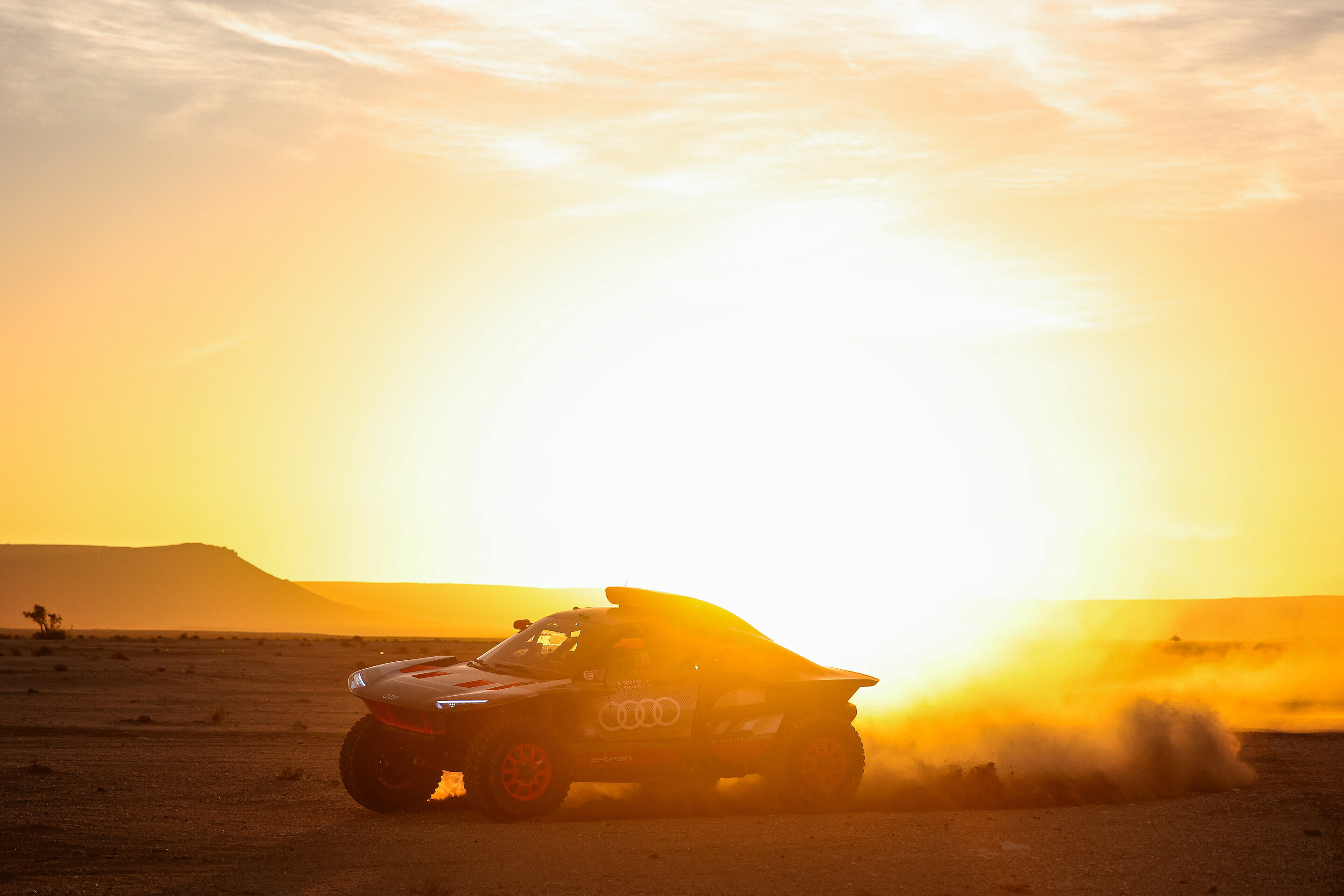 Dakar test Morocco, October 2023 - Audi RS Q e-tron
