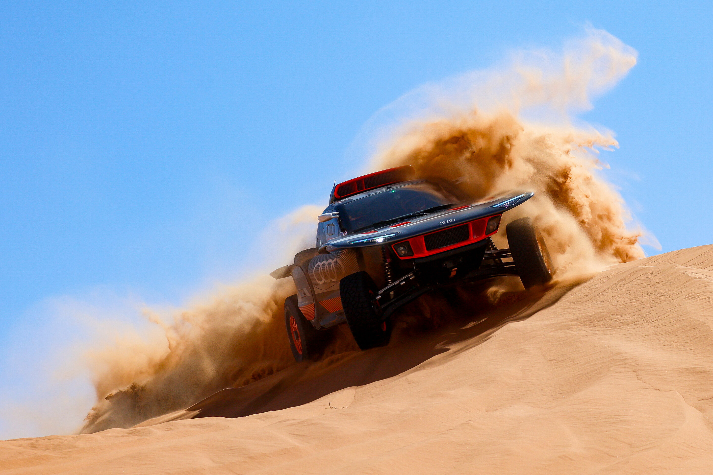 Dakar test Morocco, October 2023 - Audi RS Q e-tron