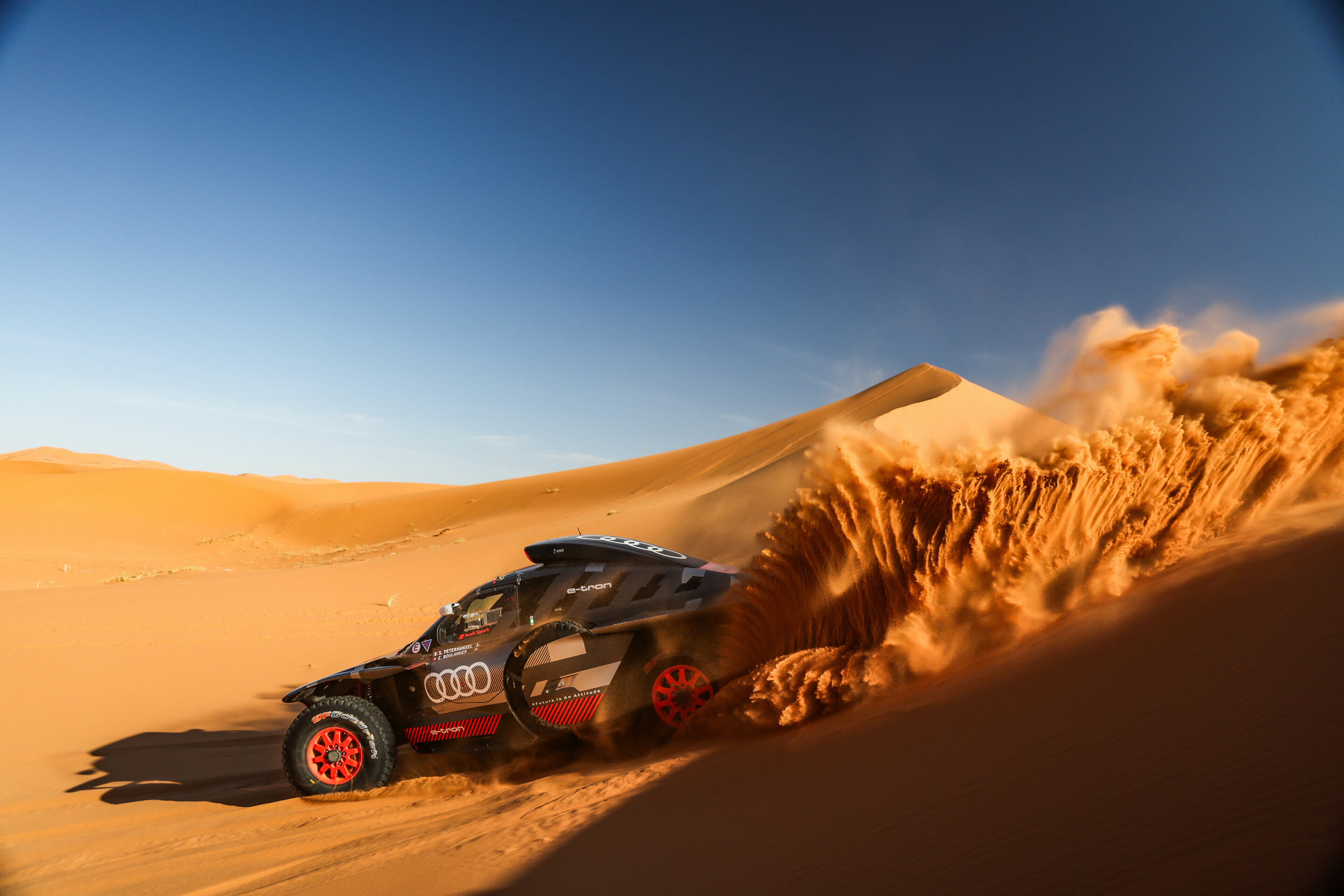 Dakar test Morocco, October 2023 - Audi RS Q e-tron