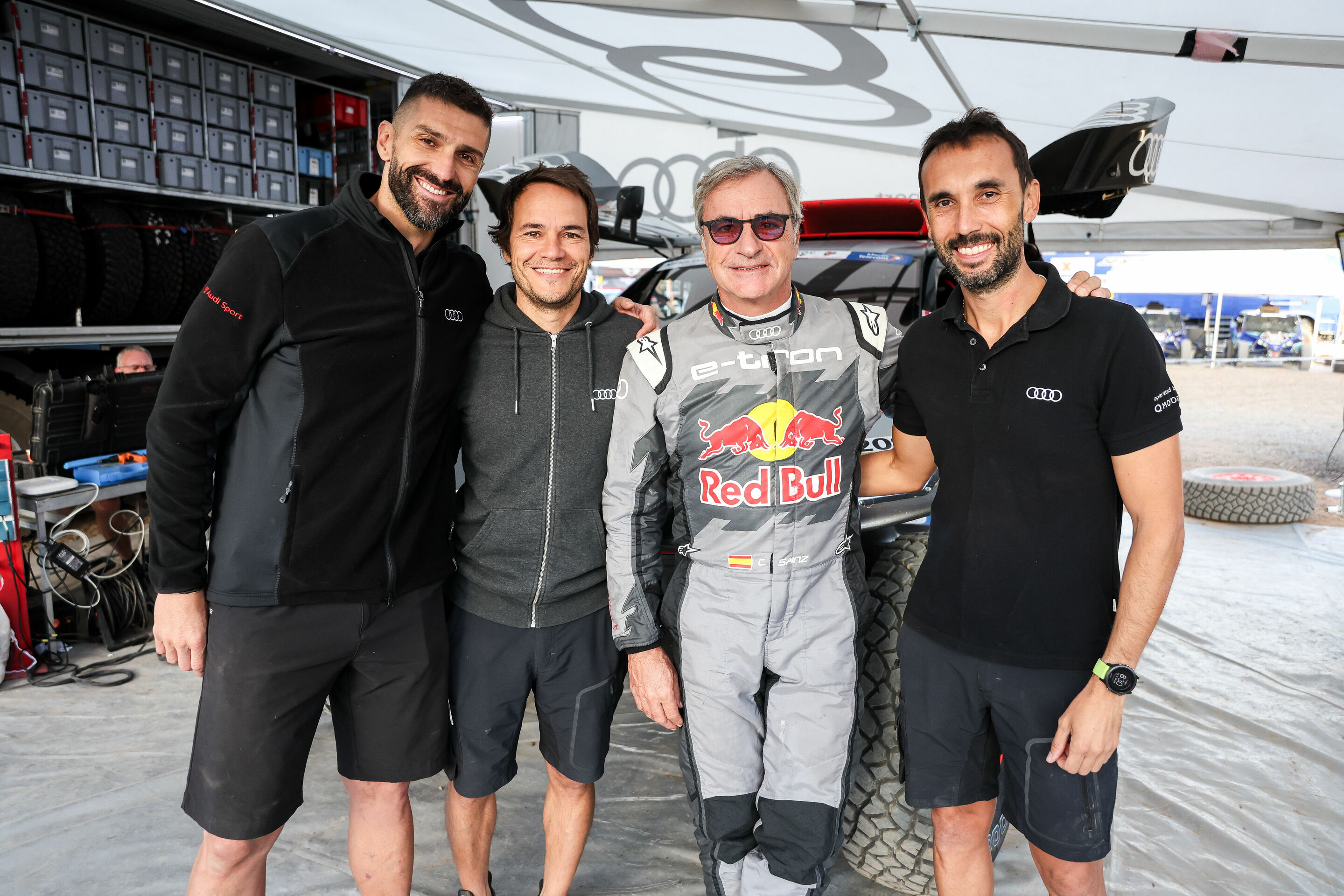 Rallye du Maroc 2023 - Andres Castillo, Daniel Gratacós, Carlos Sainz, Joan Navarro