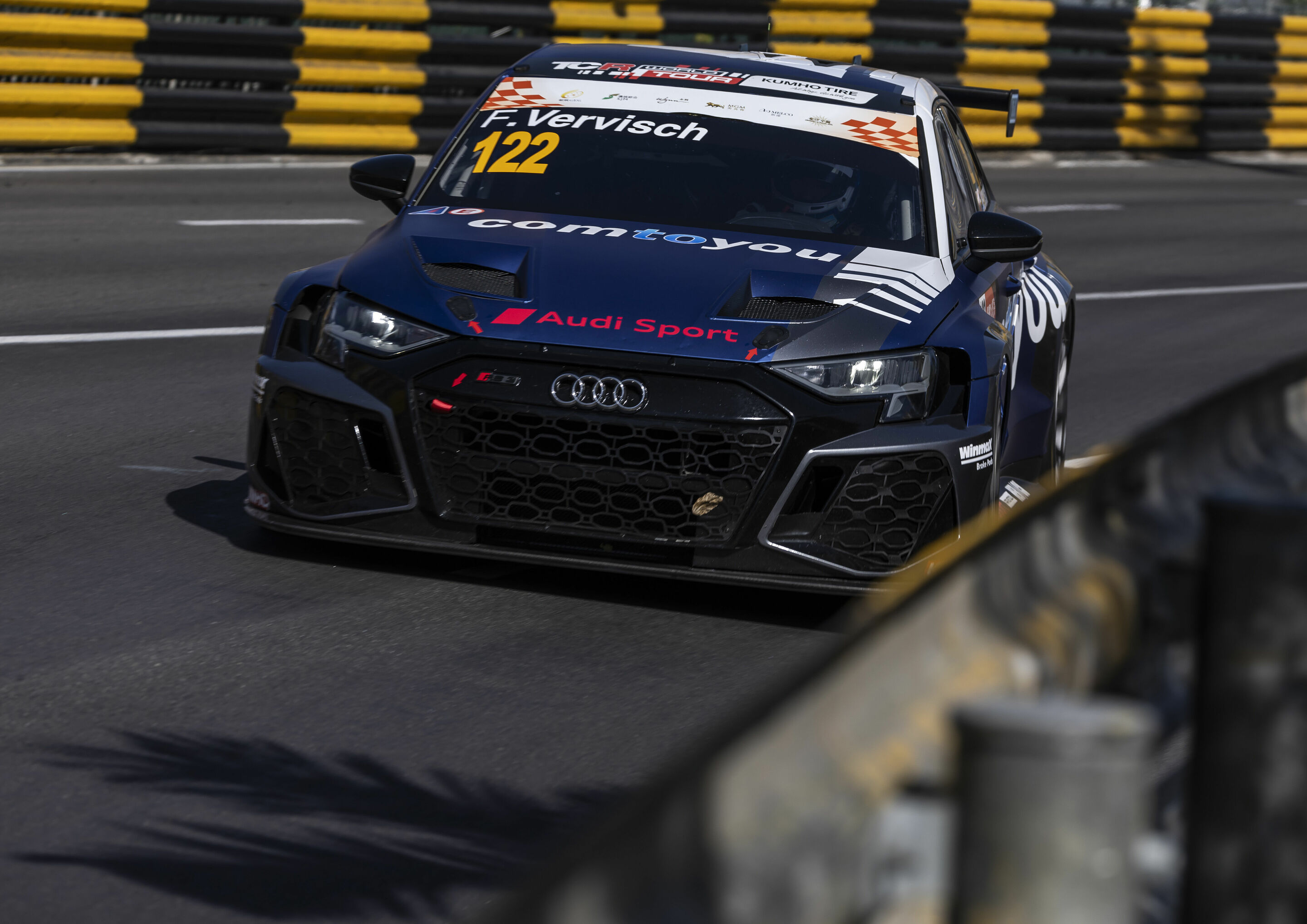 Kumho TCR World Tour 2023 - Audi RS 3 LMS #122 (Audi Sport Team Comtoyou), Frédéric Vervisch