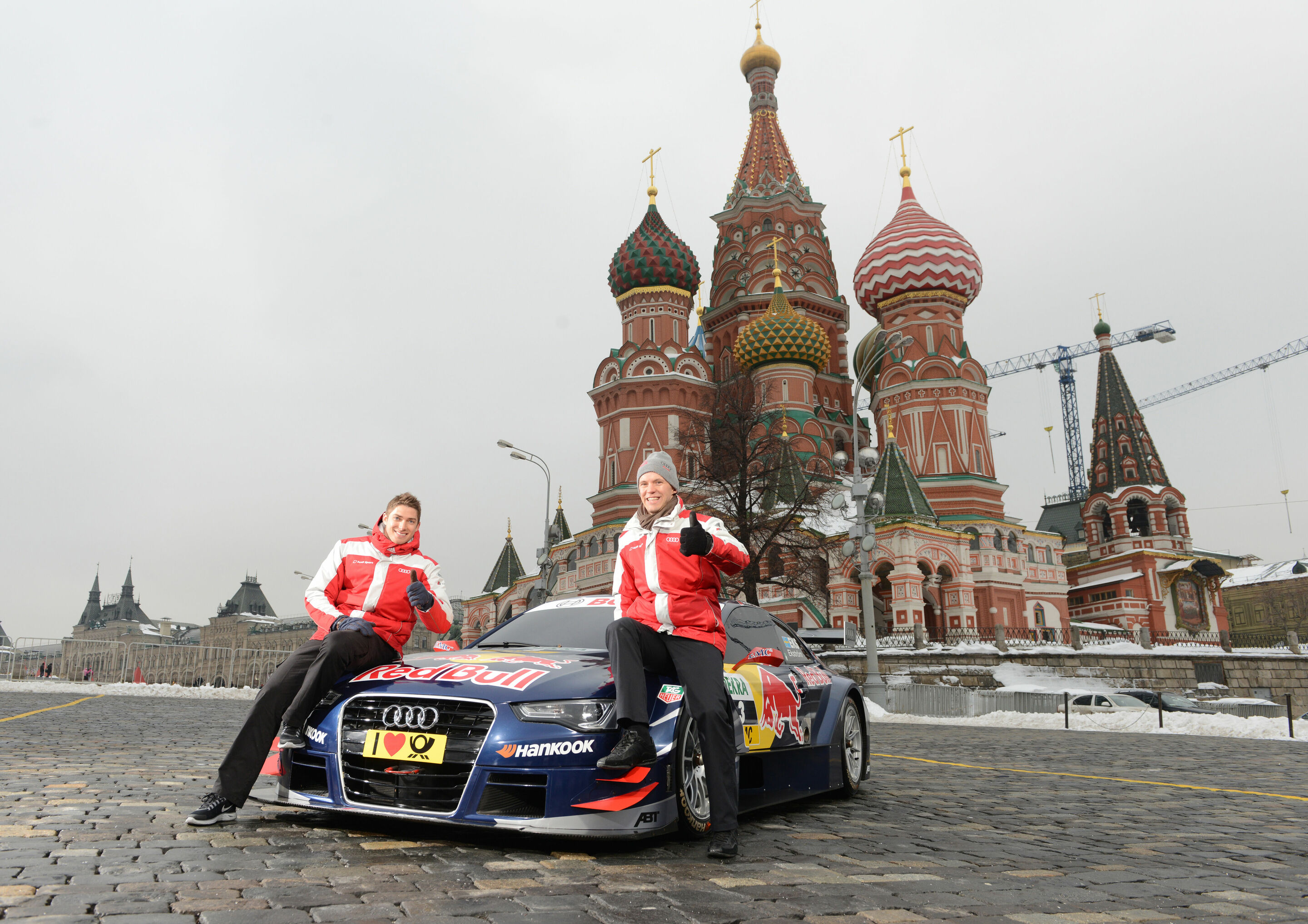 Audi A5 DTM in Moskau