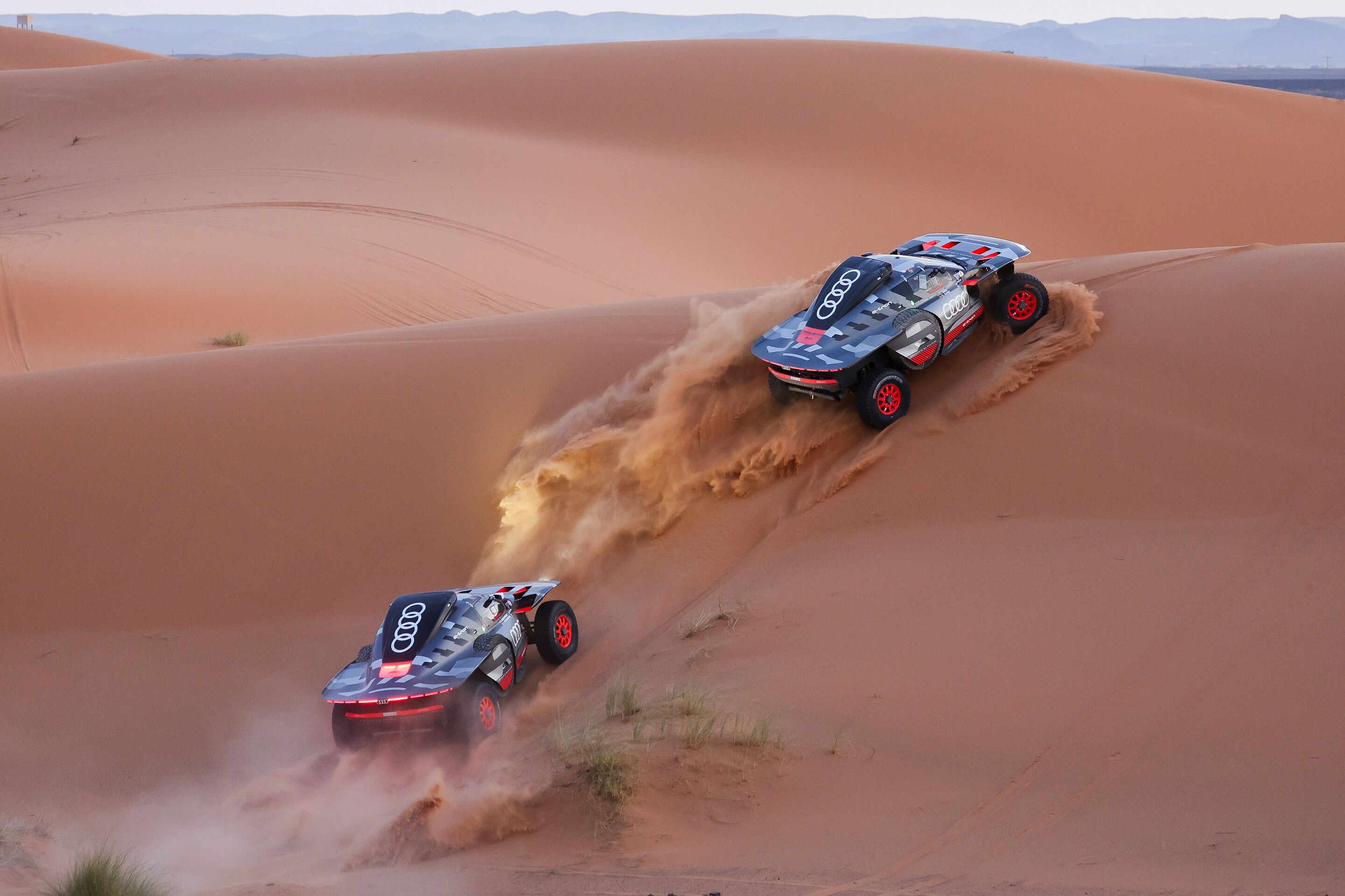 Dakar test Morocco, October 2023 - Audi RS Q e-tron