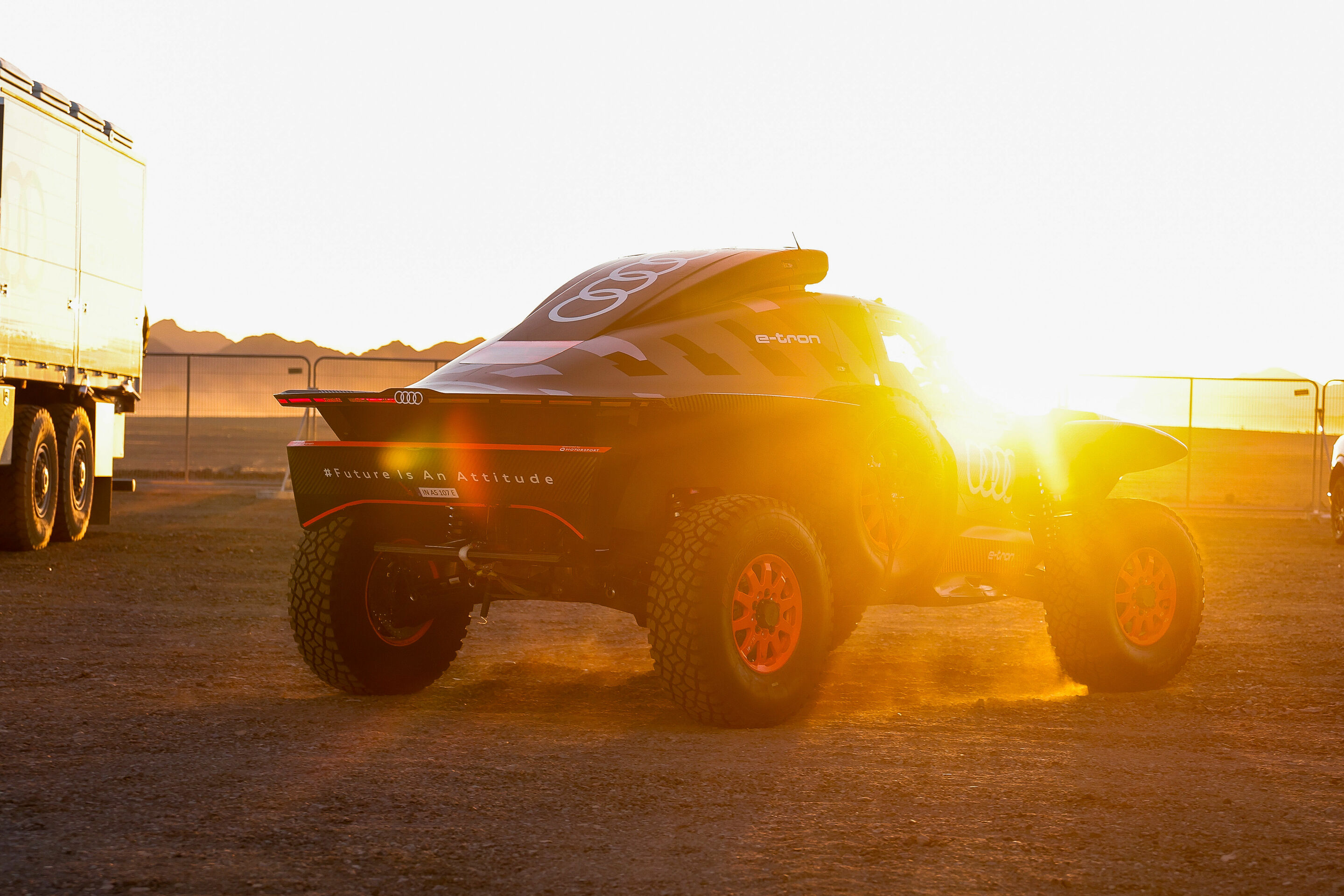 Dakar Rally 2024 - Audi RS Q e-tron #202 (Team Audi Sport), Stéphane Peterhansel/Edouard Boulanger