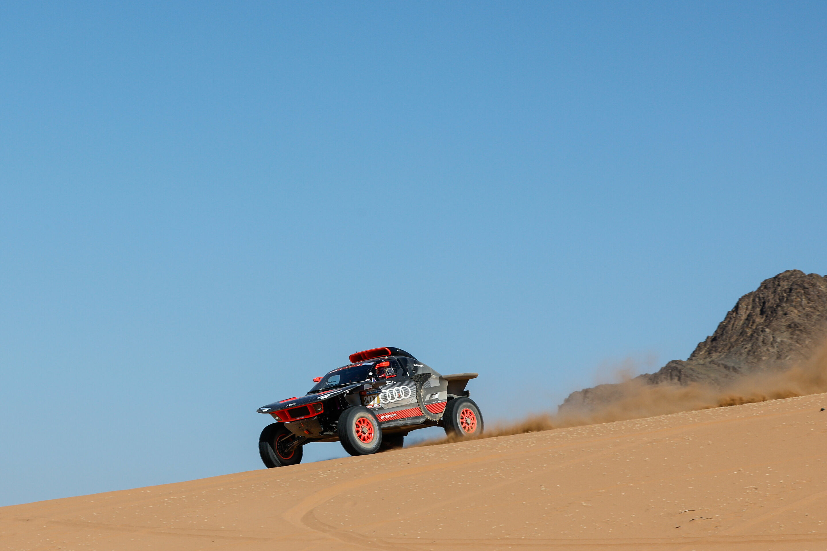 Dakar Rally 2024 - Audi RS Q e-tron #207 (Team Audi Sport), Mattias Ekström/Emil Bergkvist