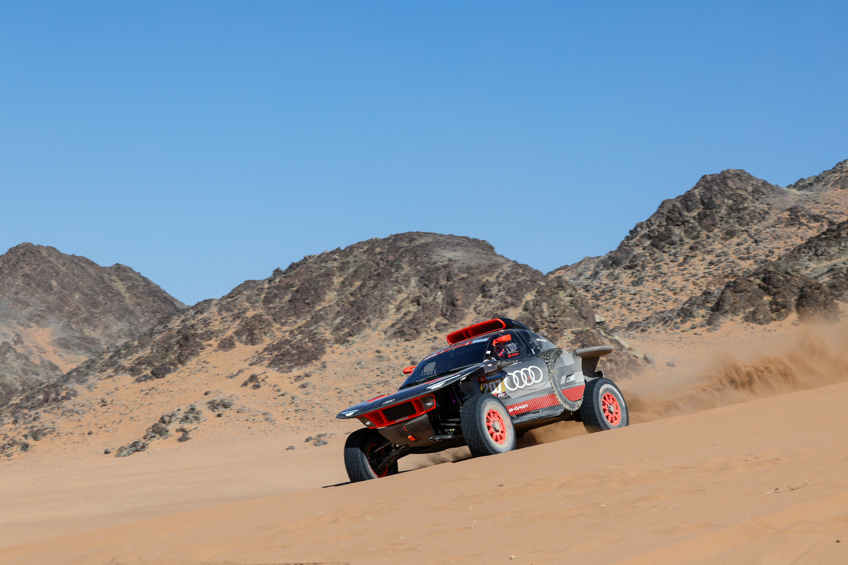 Dakar Rally 2024 - Audi RS Q e-tron #207 (Team Audi Sport), Mattias Ekström/Emil Bergkvist