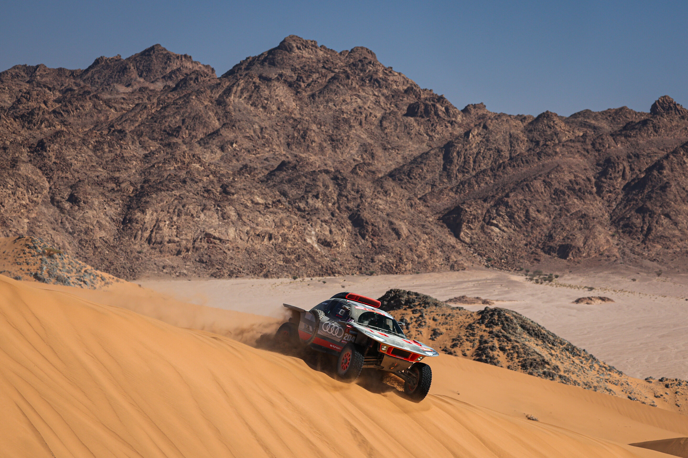 Dakar Rally 2024 - Audi RS Q e-tron #204 (Team Audi Sport), Carlos Sainz/Lucas Cruz