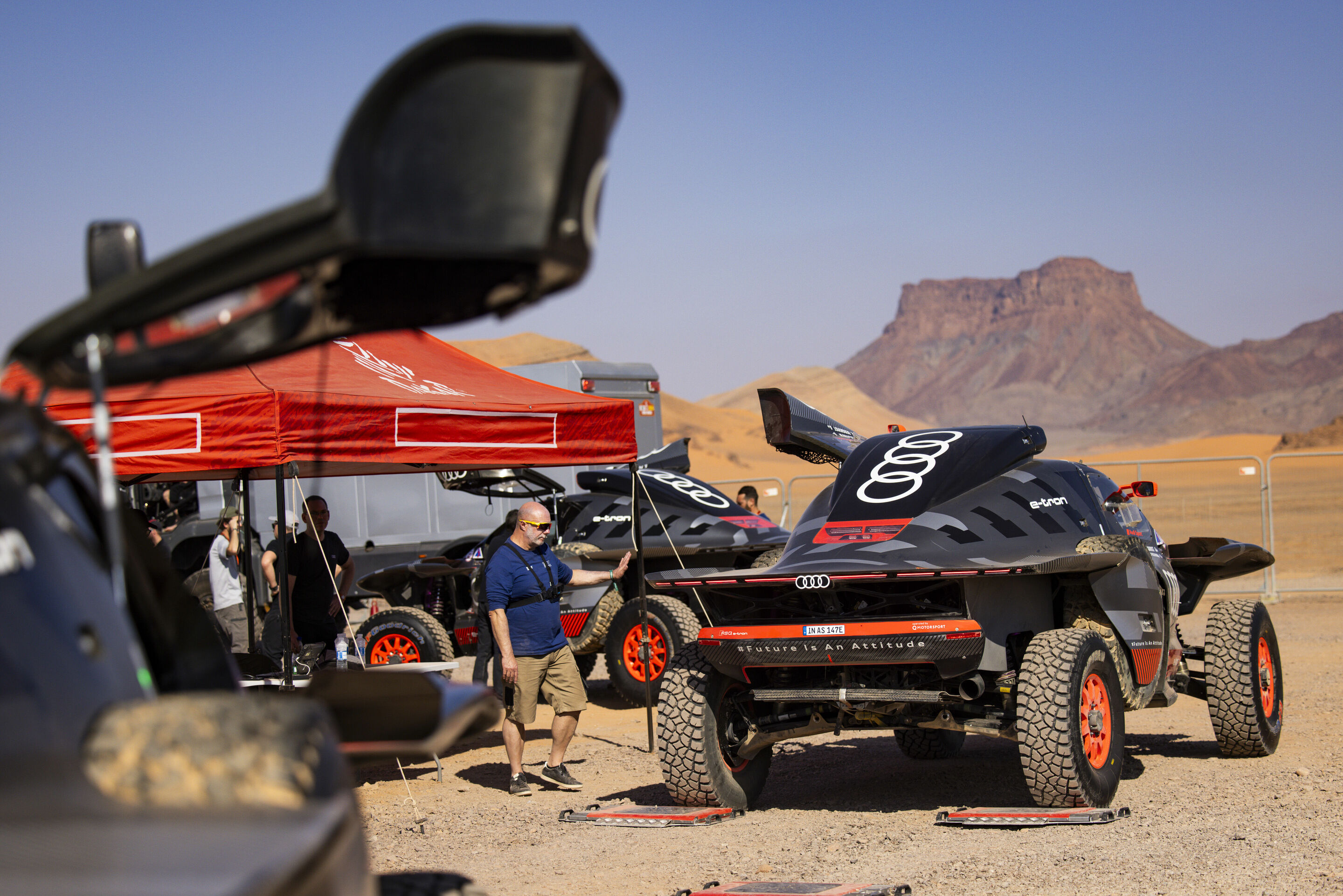 Dakar Rally 2024 - Audi RS Q e-tron #207 (Team Audi Sport), Mattias Ekström/Emil Bergkvist