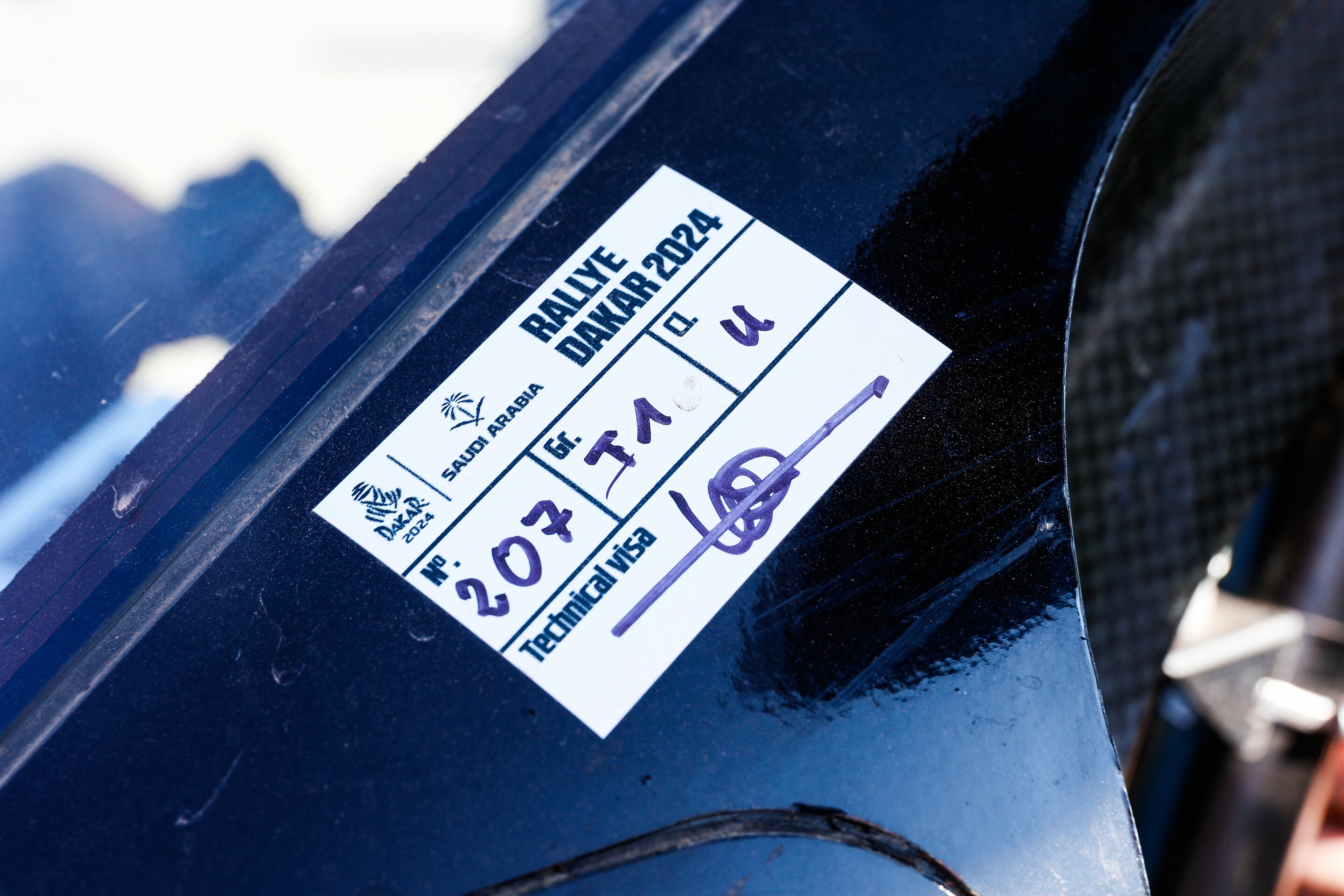 Dakar Rally 2024 - Audi RS Q e-tron #207 (Team Audi Sport), Mattias Ekström/Emil Bergkvist