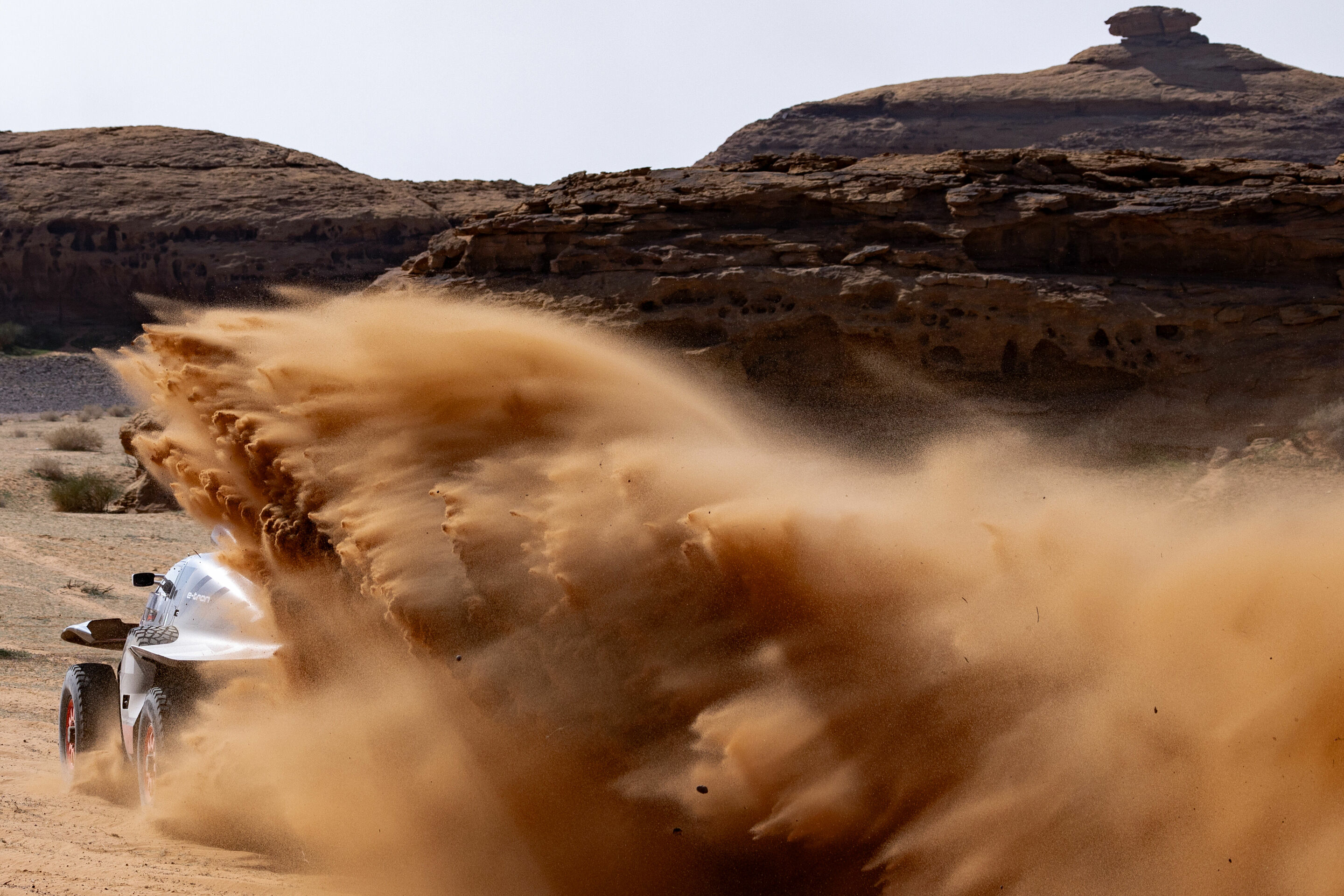 Rallye Dakar 2024 - Audi RS Q e-tron #202 (Team Audi Sport), Stéphane Peterhansel/Edouard Boulanger