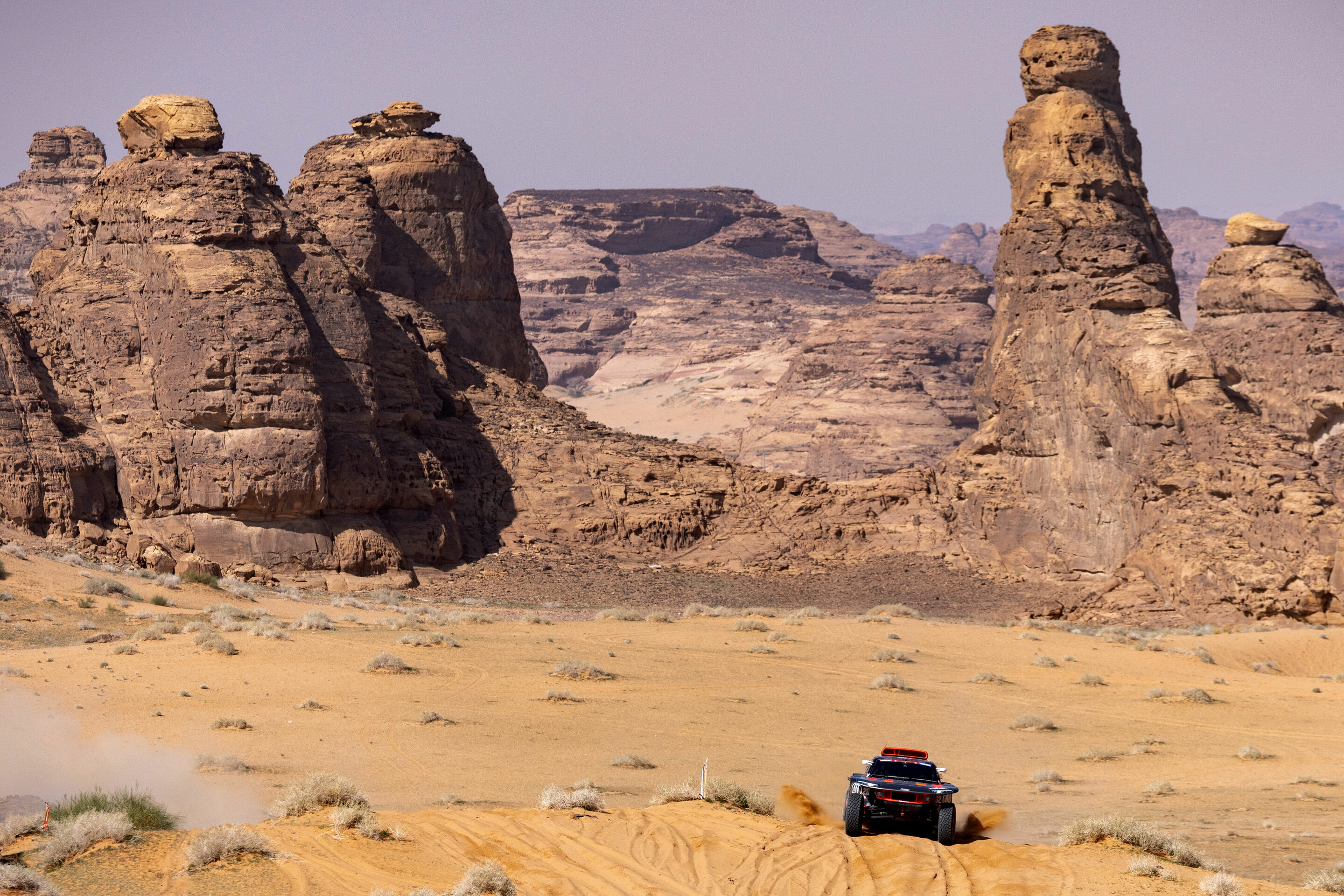 Rallye Dakar 2024 - Audi RS Q e-tron #202 (Team Audi Sport), Stéphane Peterhansel/Edouard Boulanger