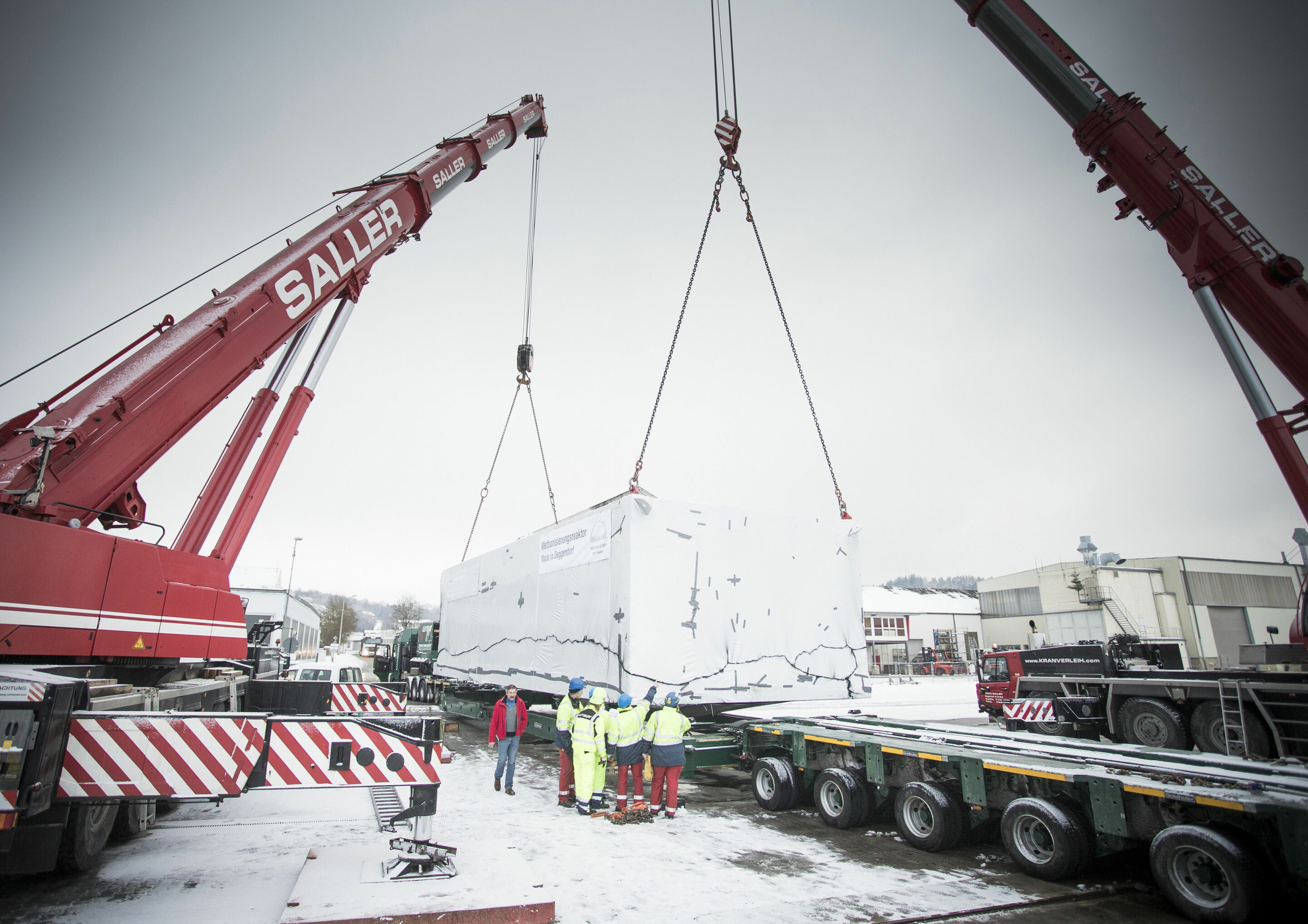 Heavy goods transport Audi e-gas project
