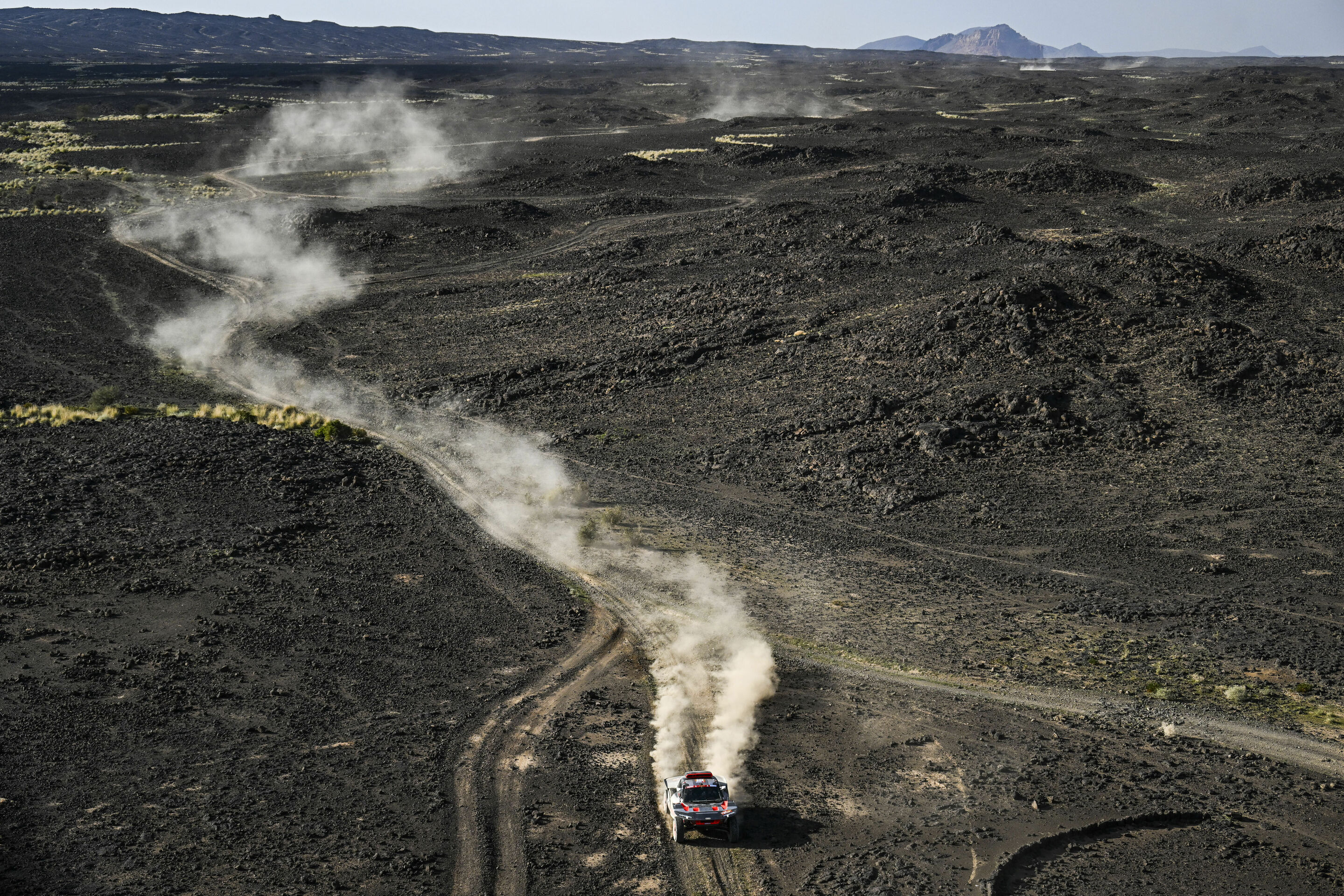 Dakar Rally 2024 - Audi RS Q e-tron #202 (Team Audi Sport), Stéphane Peterhansel/Edouard Boulanger