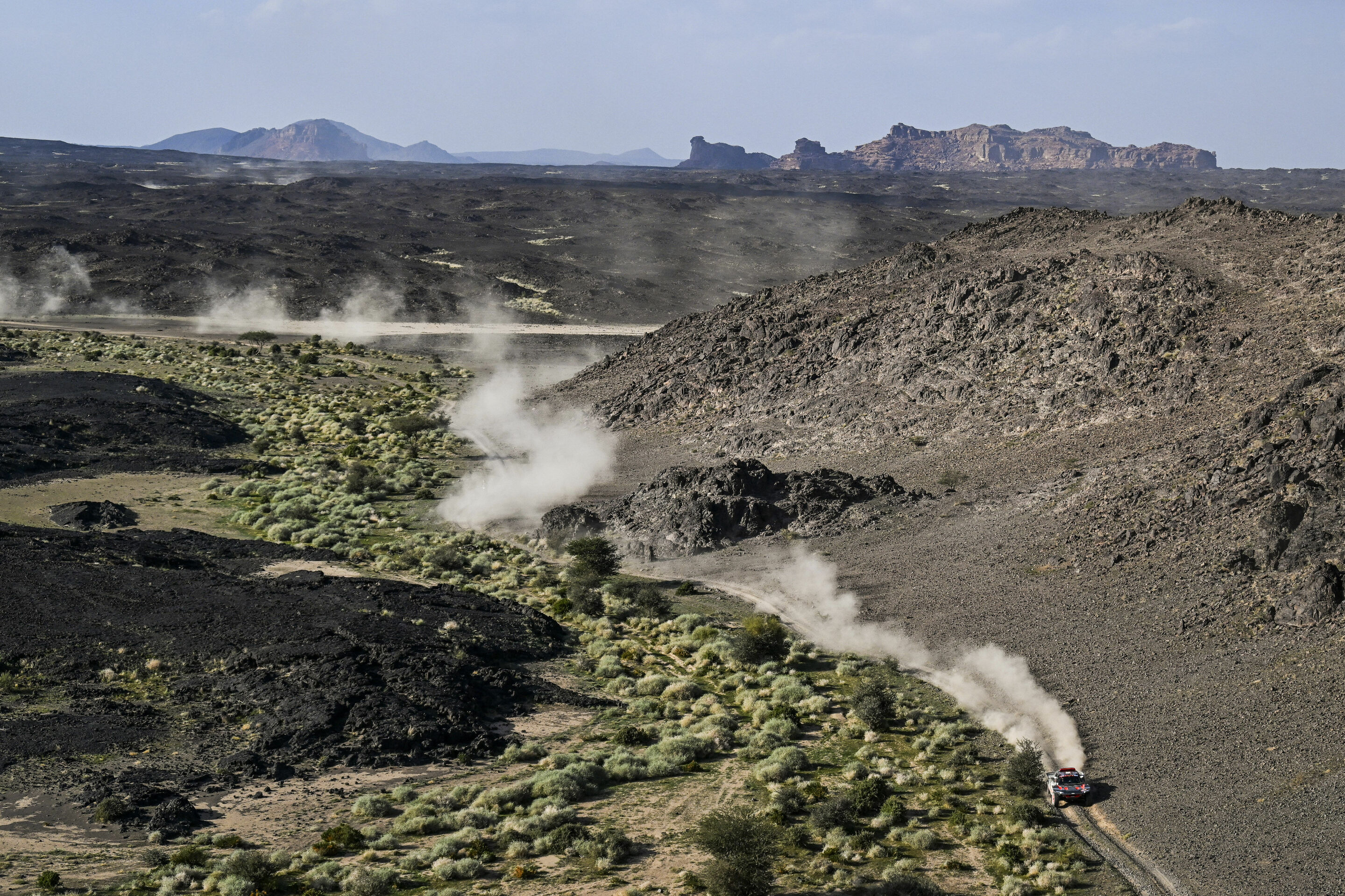 Dakar Rally 2024 - Audi RS Q e-tron #202 (Team Audi Sport), Stéphane Peterhansel/Edouard Boulanger