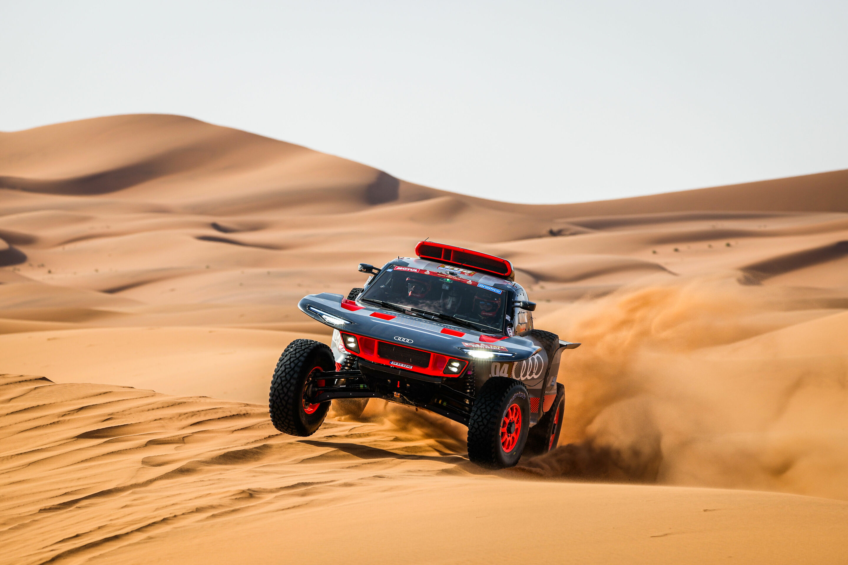 Rallye Dakar 2024 - Audi RS Q e-tron #204 (Team Audi Sport), Carlos Sainz/Lucas Cruz