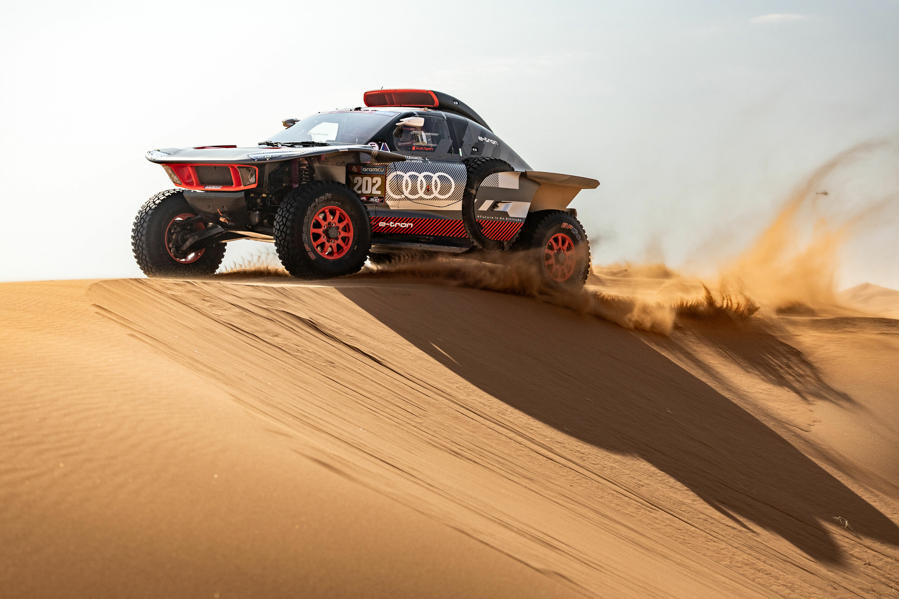 Dakar Rally 2024 - Audi RS Q e-tron #202 (Team Audi Sport), Stéphane Peterhansel/Edouard Boulanger