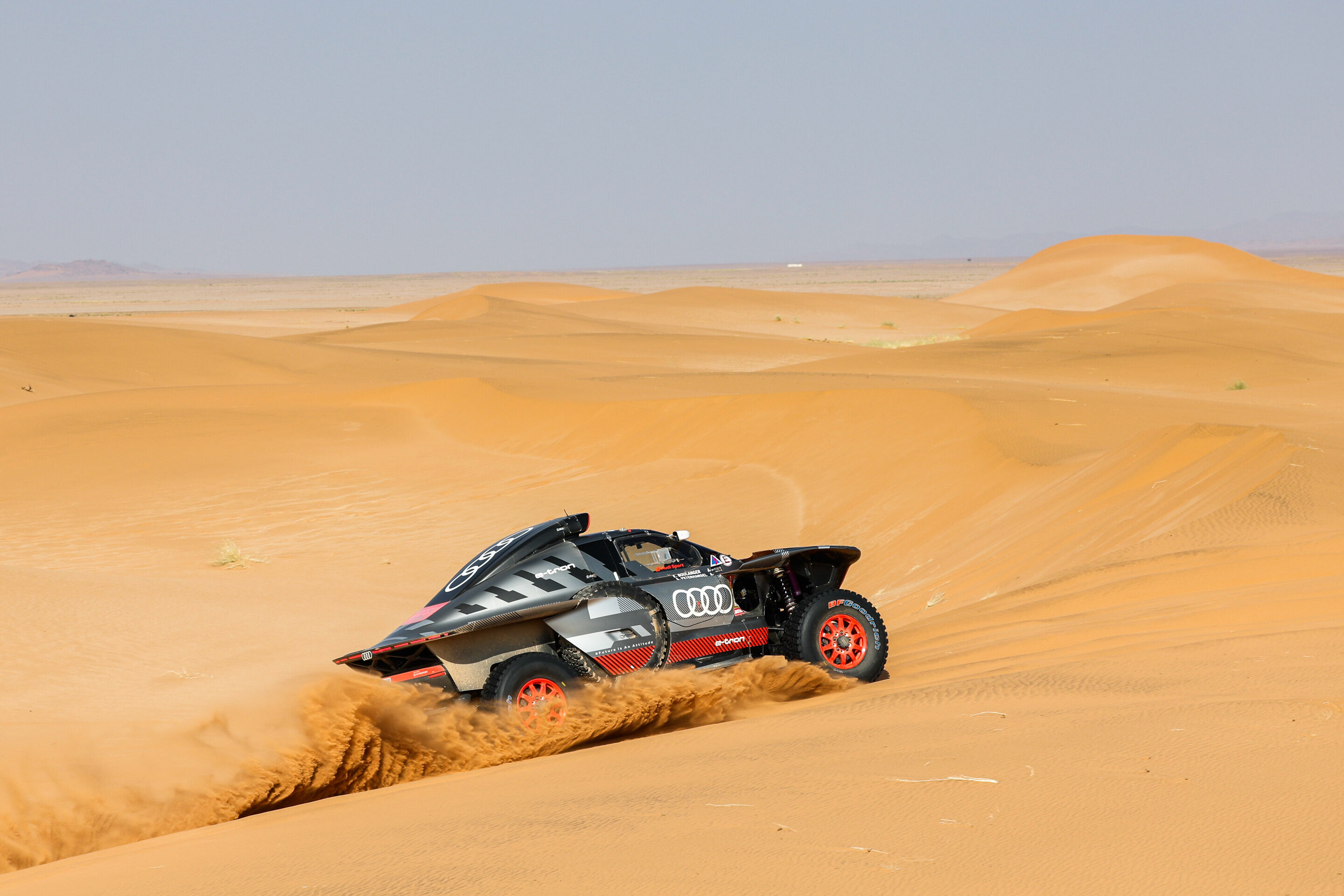 Dakar Rally 2024 - Audi RS Q e-tron #202 (Team Audi Sport), Stéphane Peterhansel/Edouard Boulanger