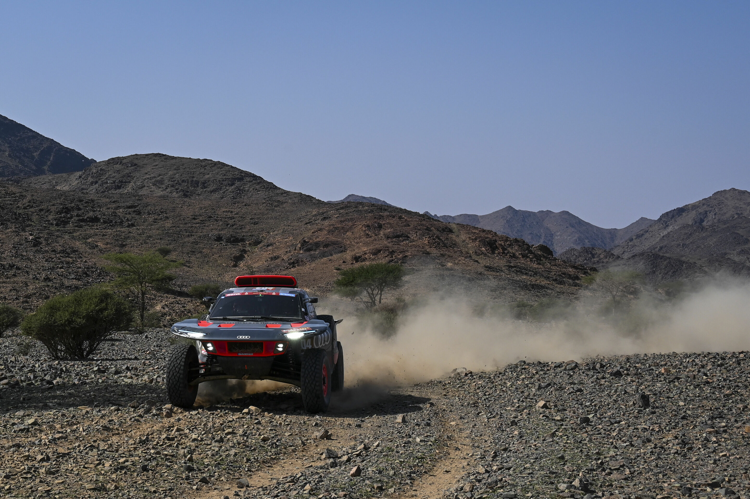 Dakar Rally 2024 - Audi RS Q e-tron #204 (Team Audi Sport), Carlos Sainz/Lucas Cruz