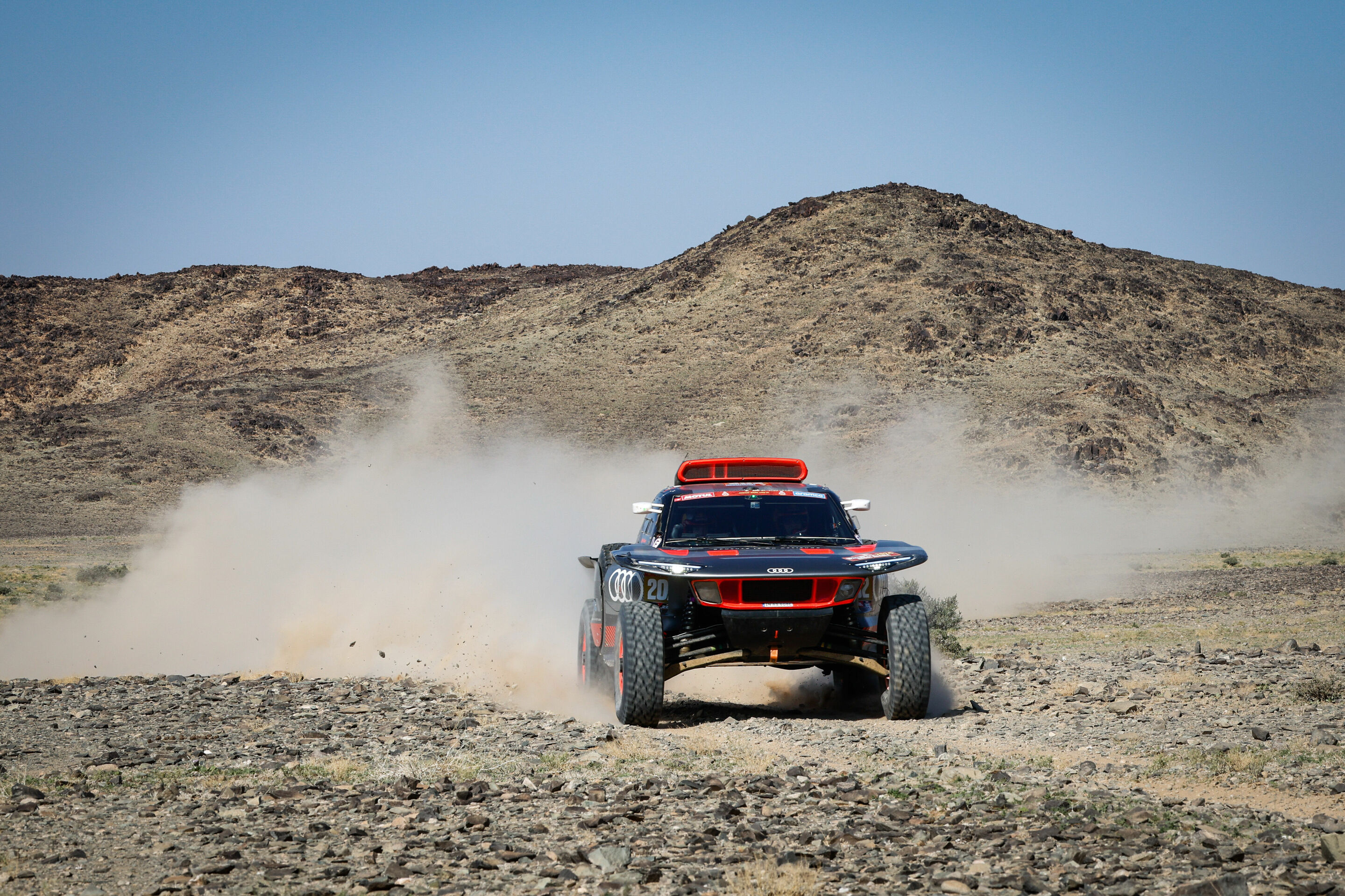 Dakar Rally 2024 - Audi RS Q e-tron #202 (Team Audi Sport), Stéphane Peterhansel/Edouard Boulanger