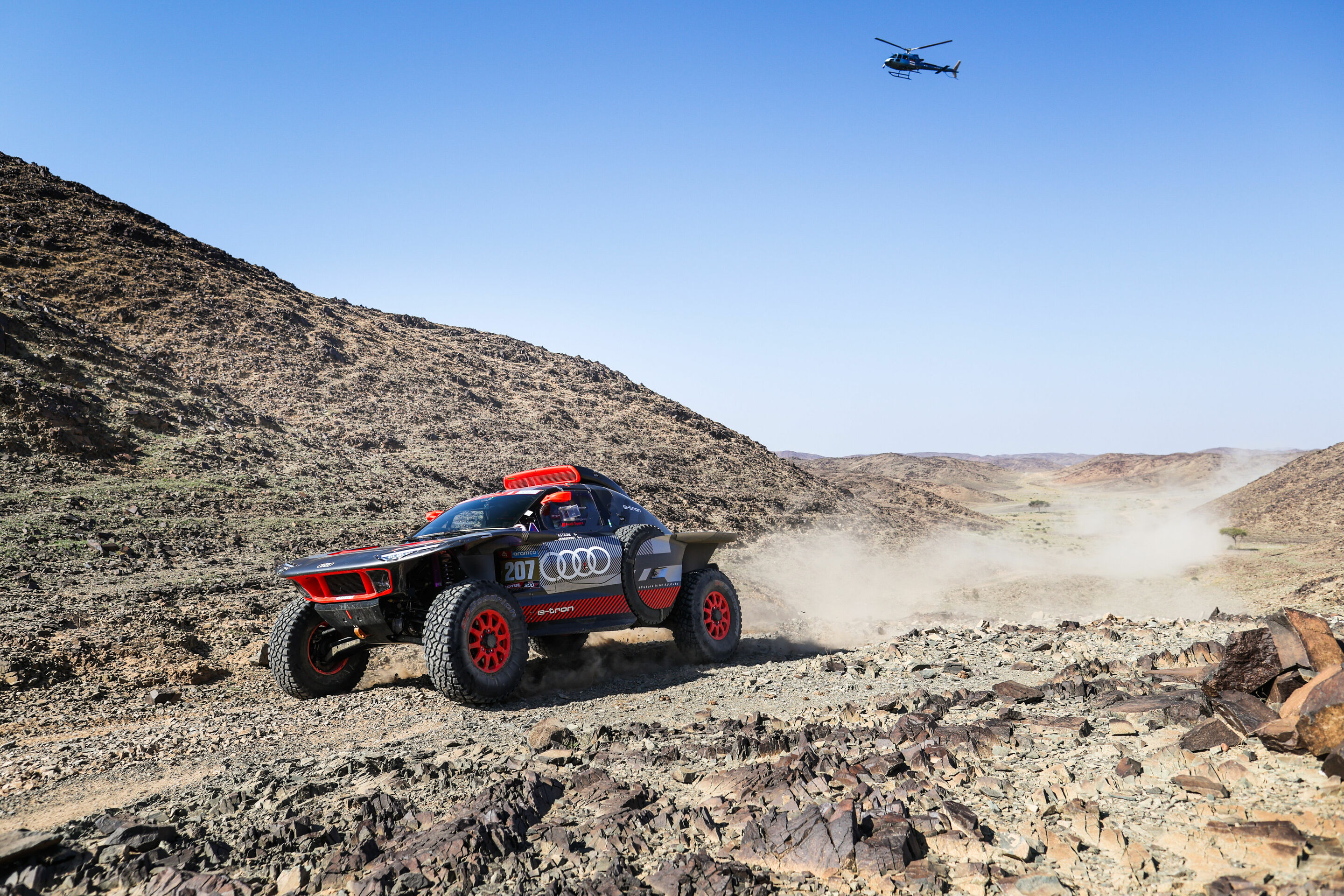 Dakar Rally 2024 - Audi RS Q e-tron #207 (Team Audi Sport), Mattias Ekström/Emil Bergkvist