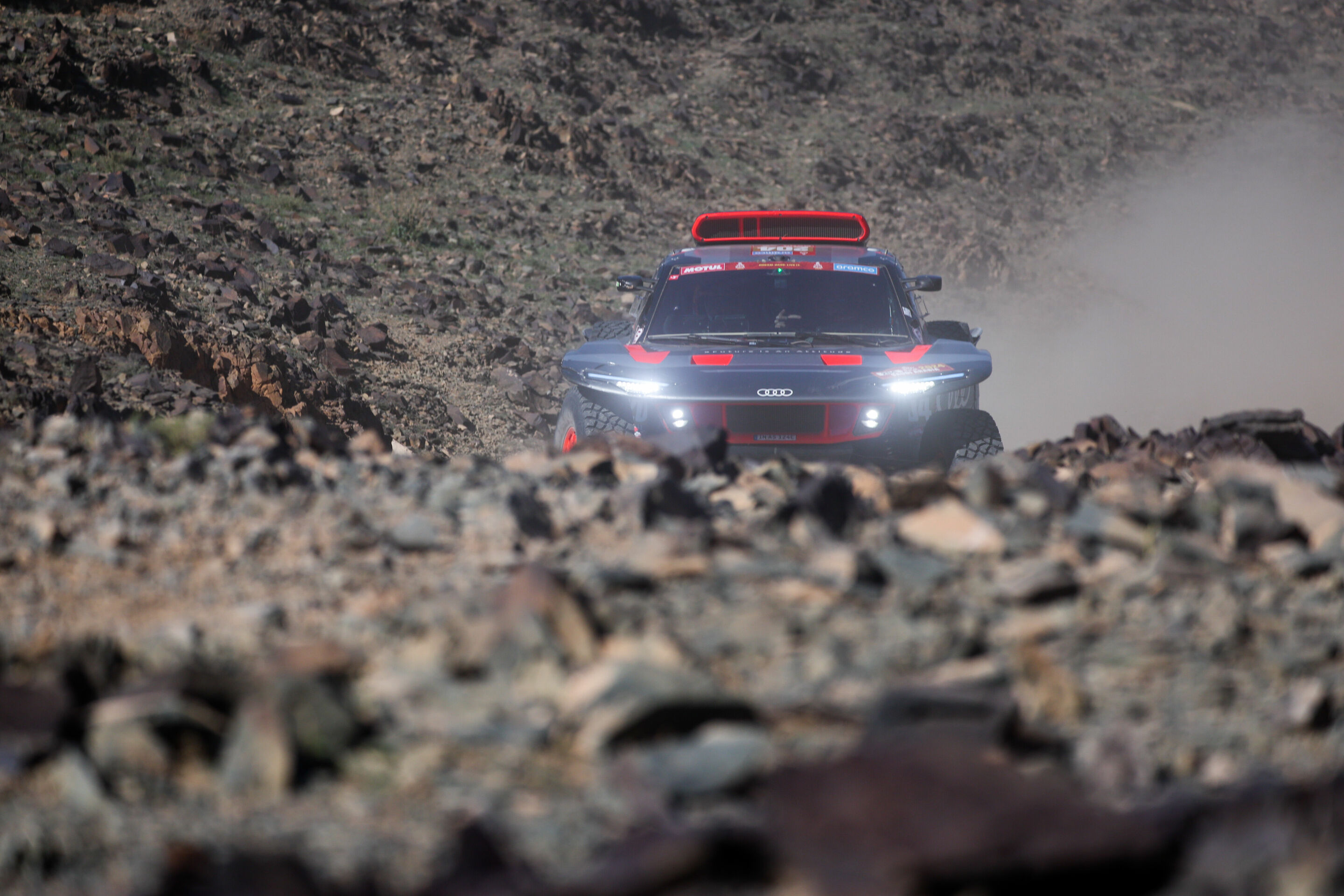 Dakar Rally 2024 - Audi RS Q e-tron #204 (Team Audi Sport), Carlos Sainz/Lucas Cruz