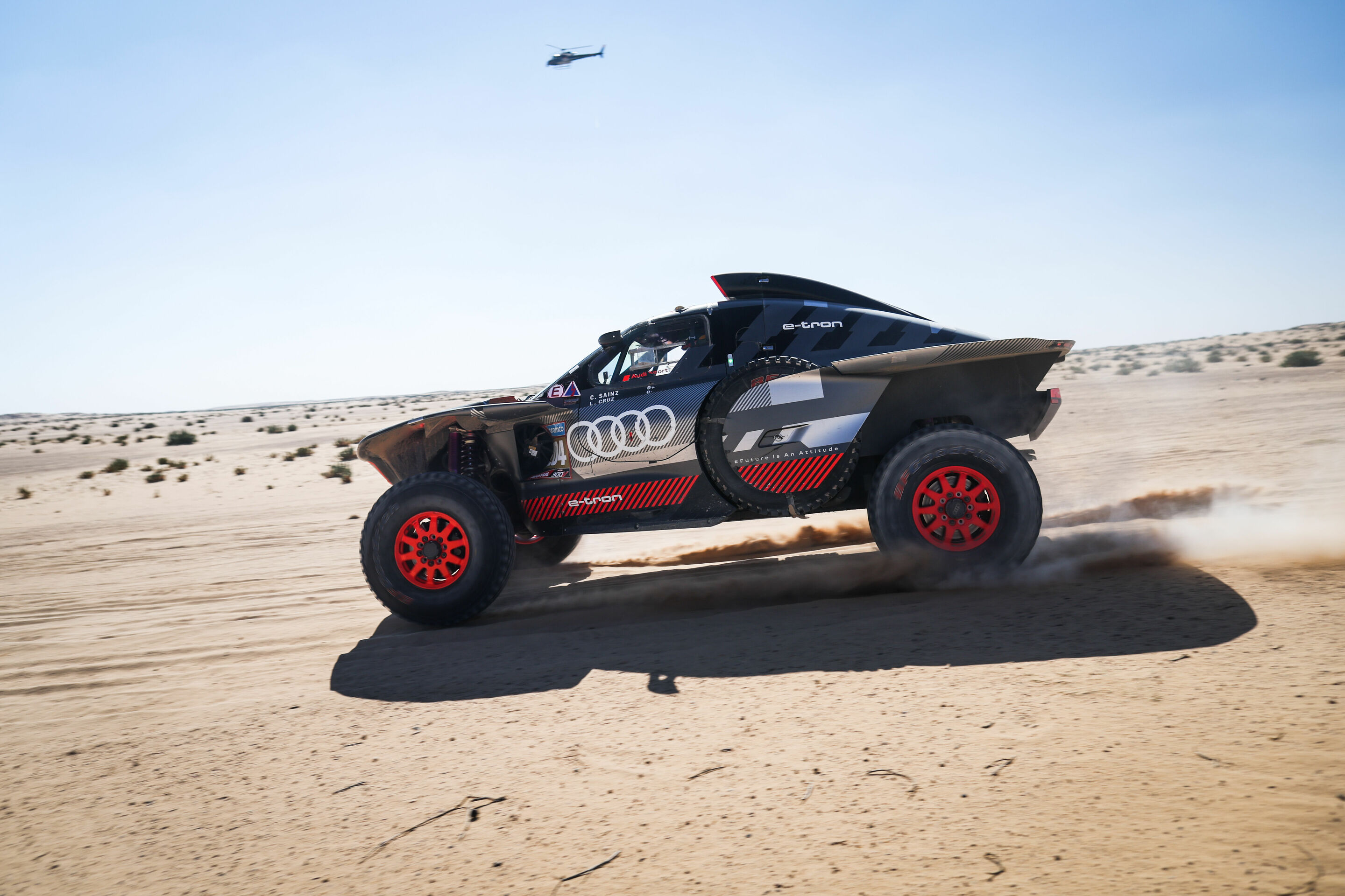 Dakar Rally 2024 - Audi RS Q e-tron #204 (Team Audi Sport), Carlos Sainz/Lucas Cruz