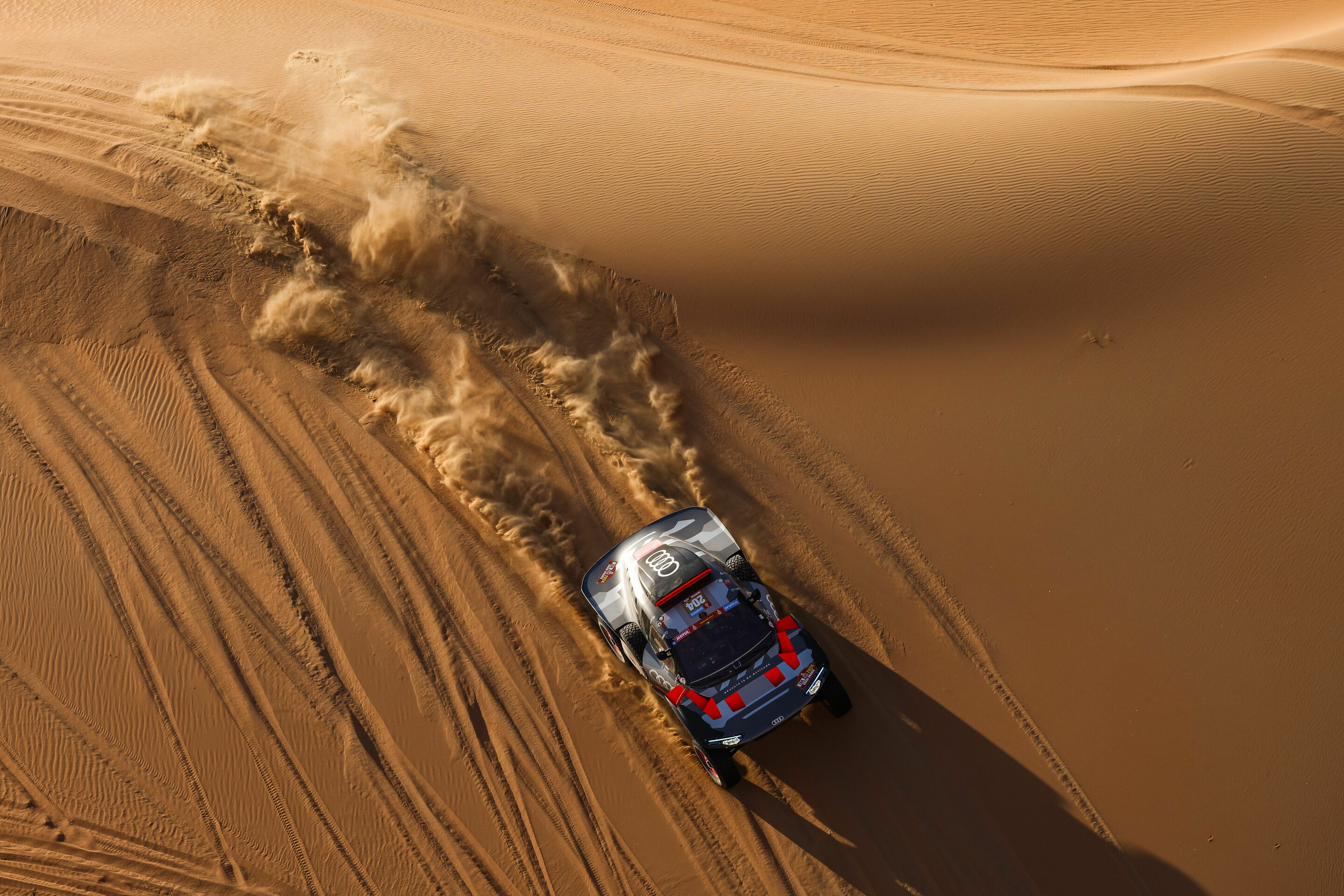Rallye Dakar 2024 - Audi RS Q e-tron #204 (Team Audi Sport), Carlos Sainz/Lucas Cruz