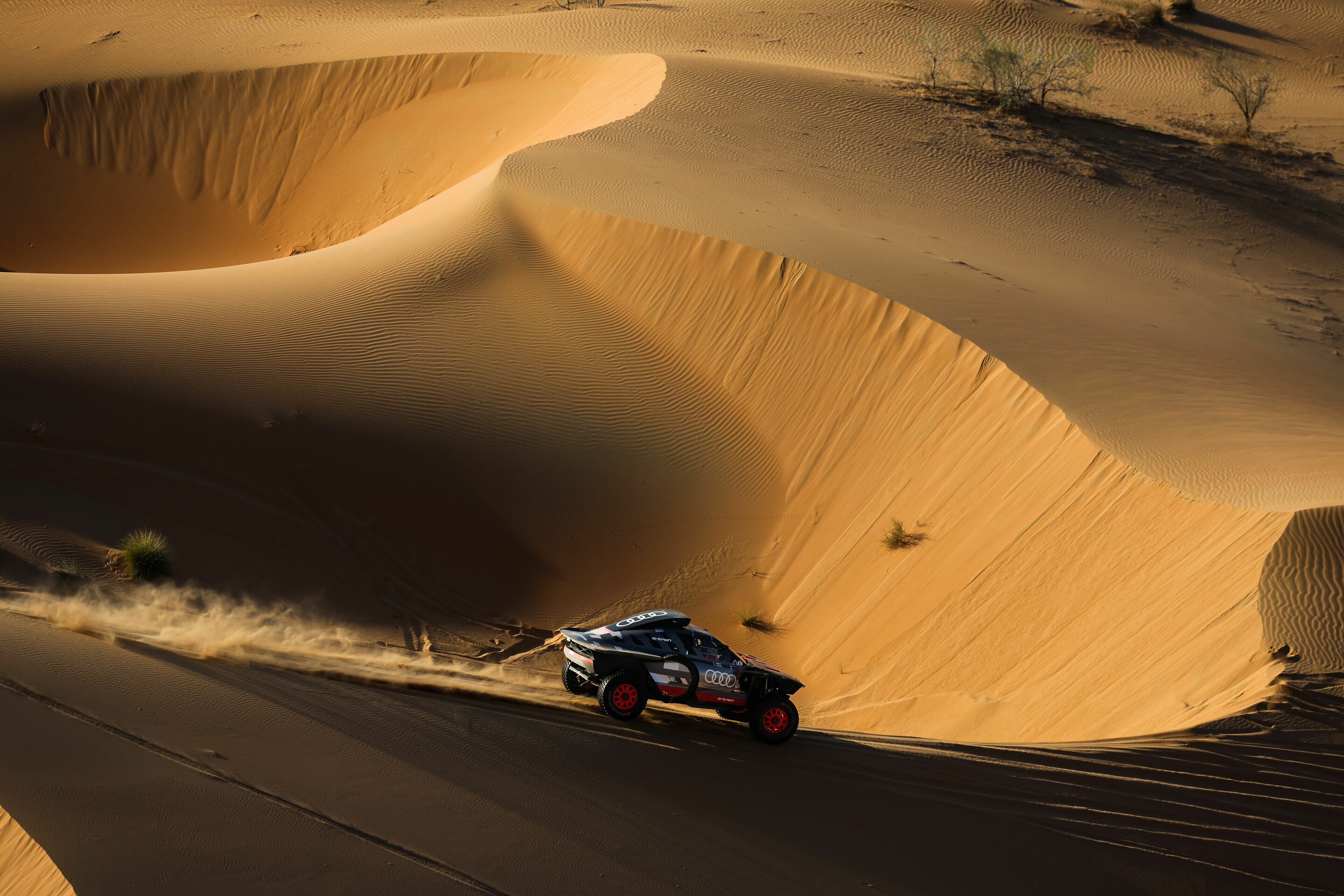 Dakar Rally 2024 - Audi RS Q e-tron #204 (Team Audi Sport), Carlos Sainz/Lucas Cruz
