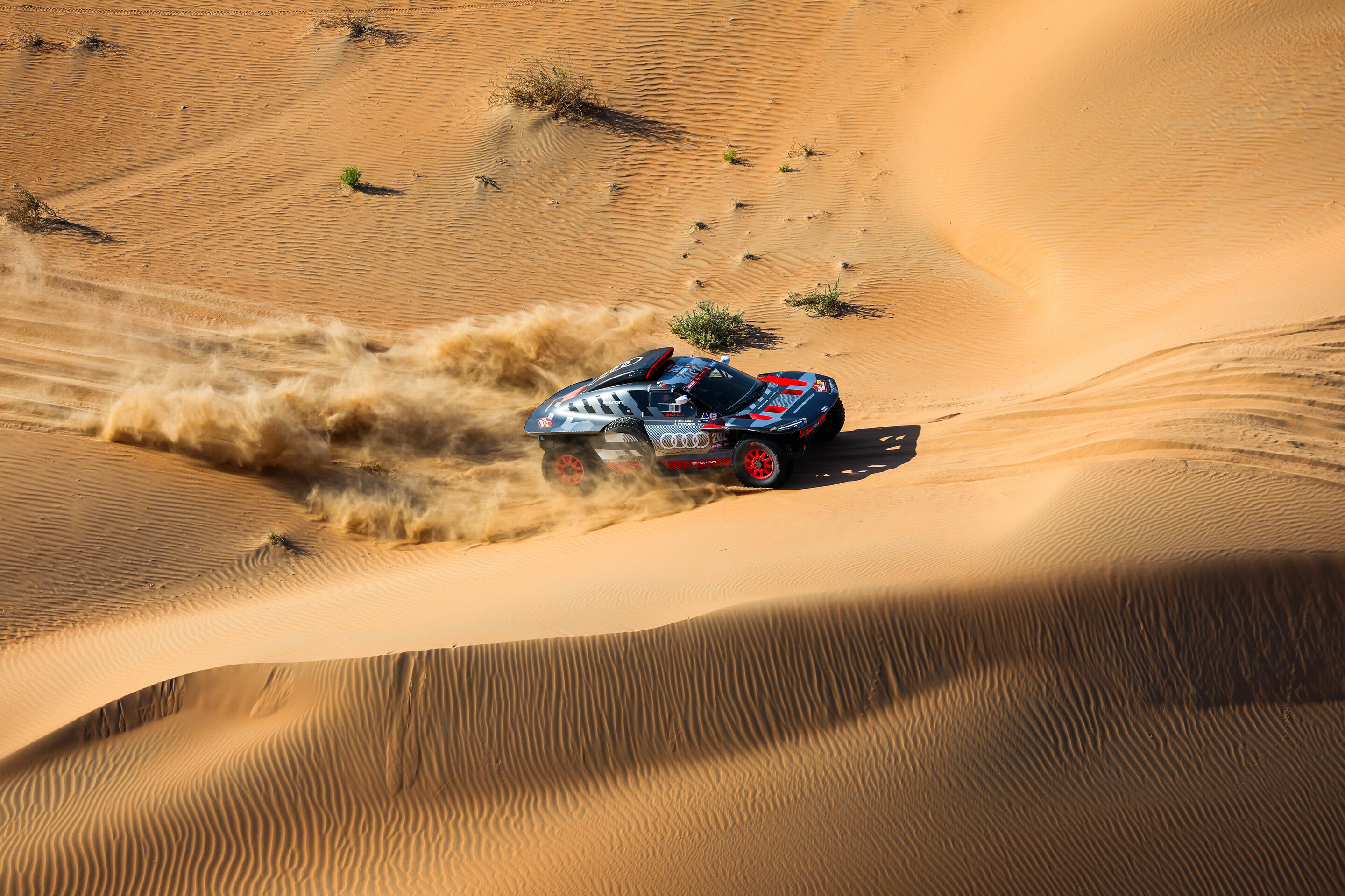 Dakar Rally 2024 - Audi RS Q e-tron #202 (Team Audi Sport), Stéphane Peterhansel/Edouard Boulanger