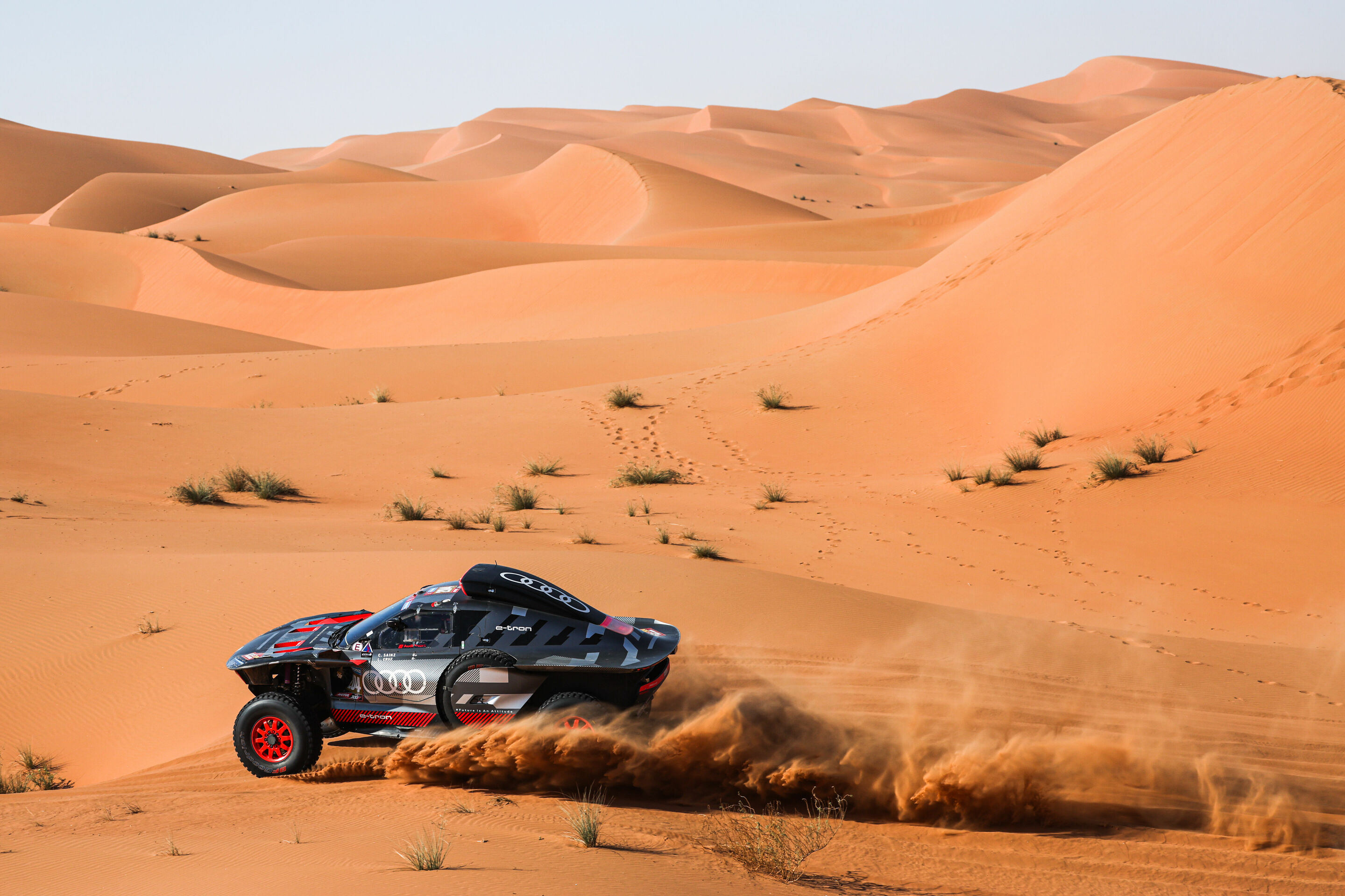 Dakar Rally 2024 - Audi RS Q e-tron #204 (Team Audi Sport), Carlos Sainz/Lucas Cruz