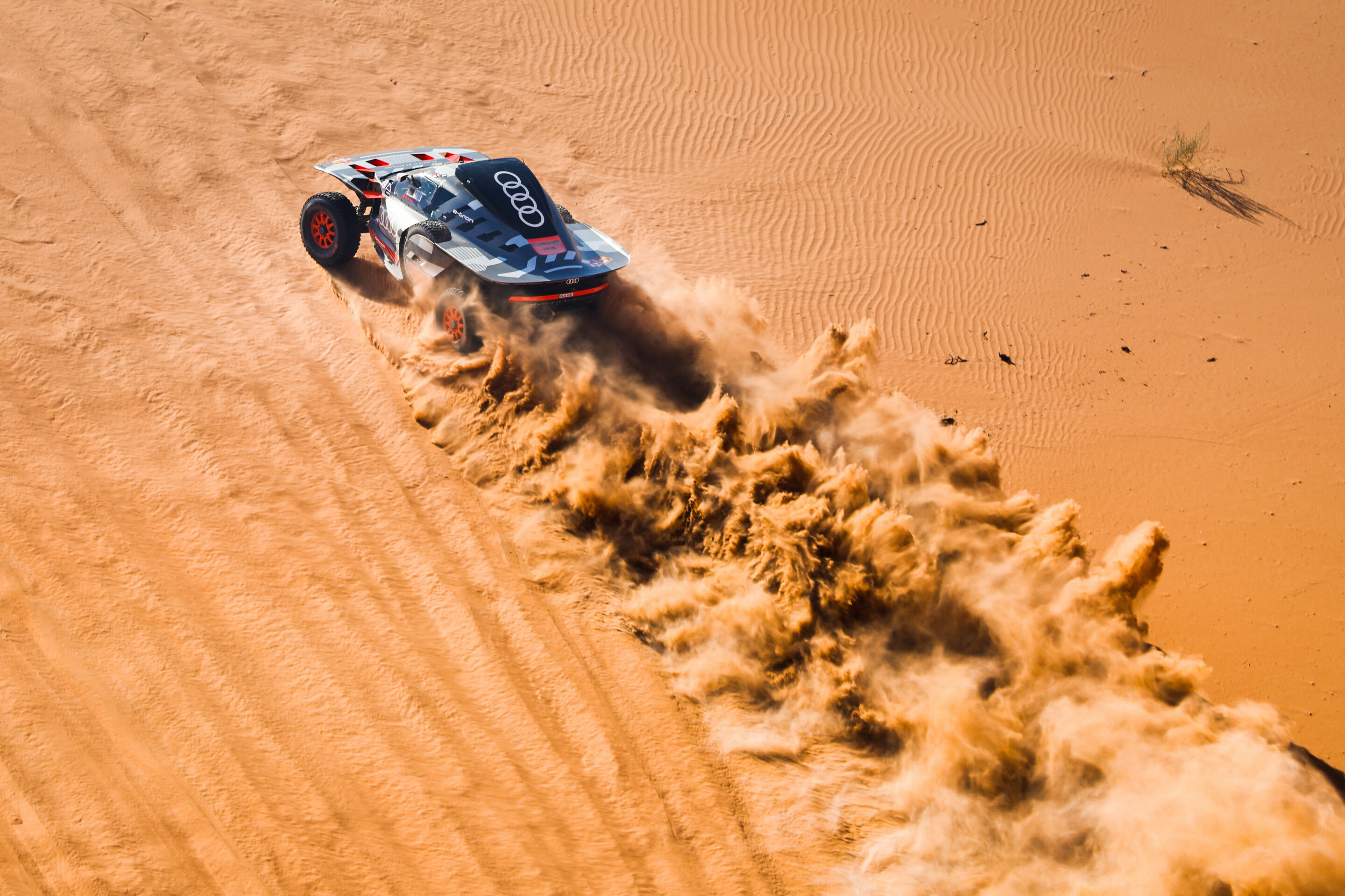 Dakar Rally 2024 - Audi RS Q e-tron #202 (Team Audi Sport), Stéphane Peterhansel/Edouard Boulanger