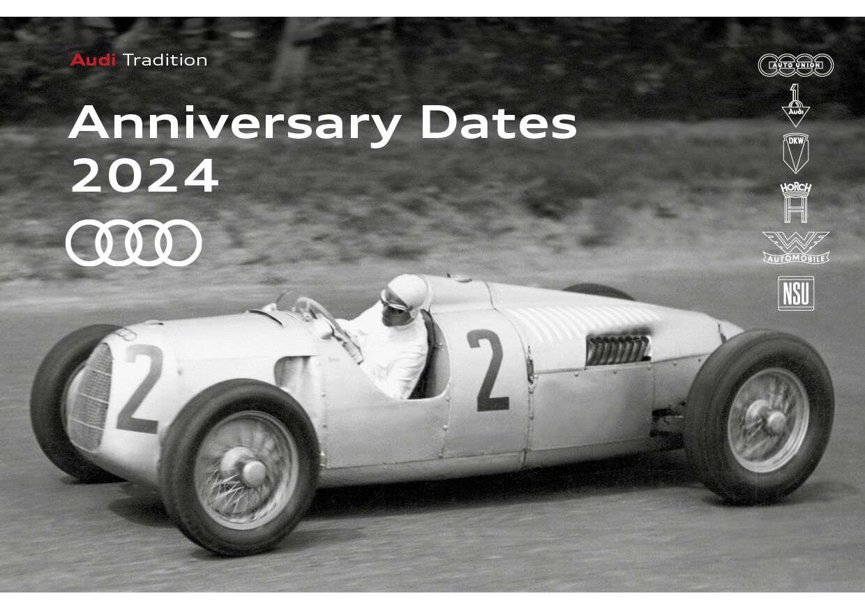 Audi Tradition to celebrate multiple anniversaries in 2024