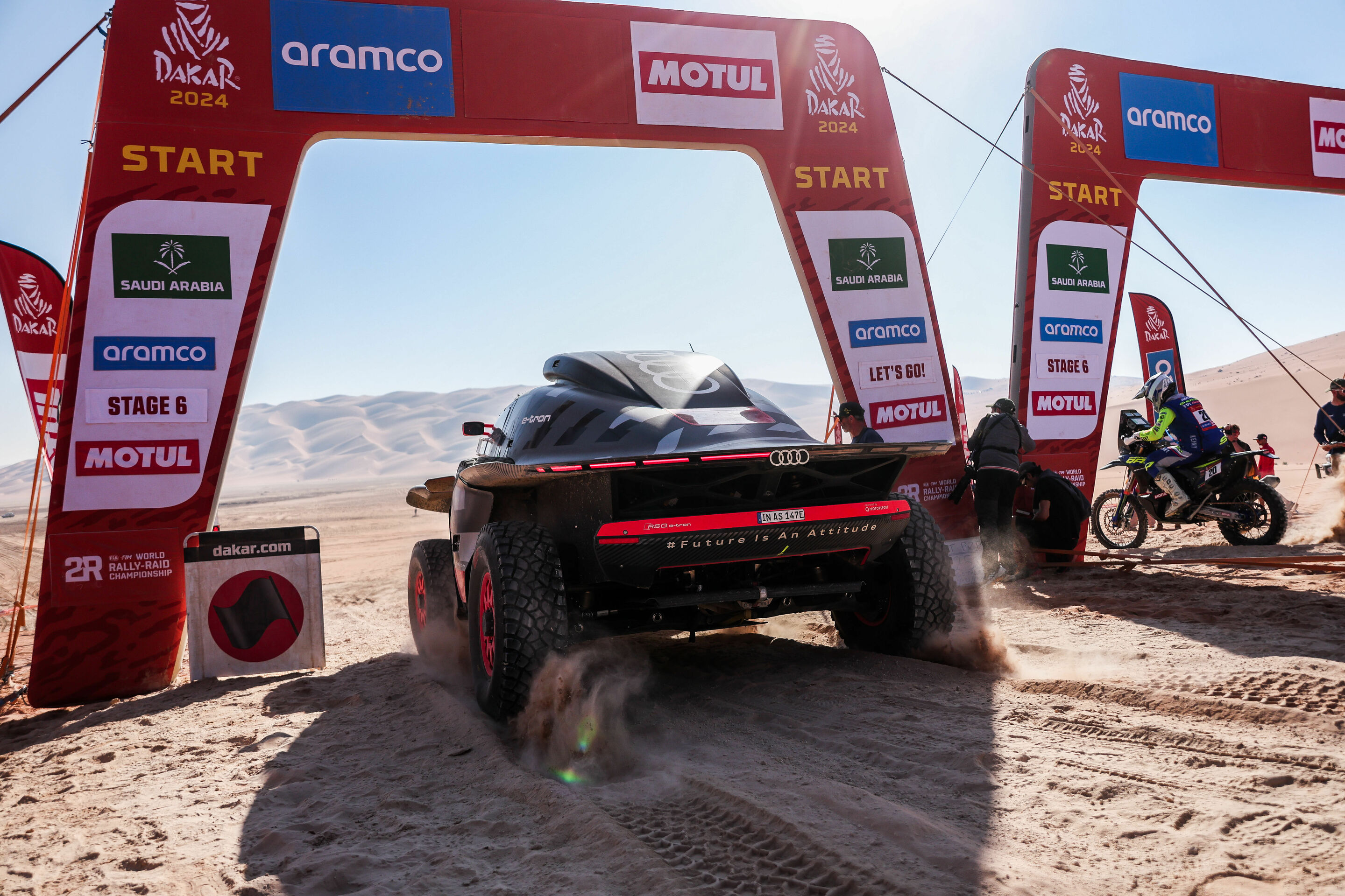 Dakar Rally 2024 - Audi RS Q e-tron #207 (Team Audi Sport), Mattias Ekström/Emil Bergkvist