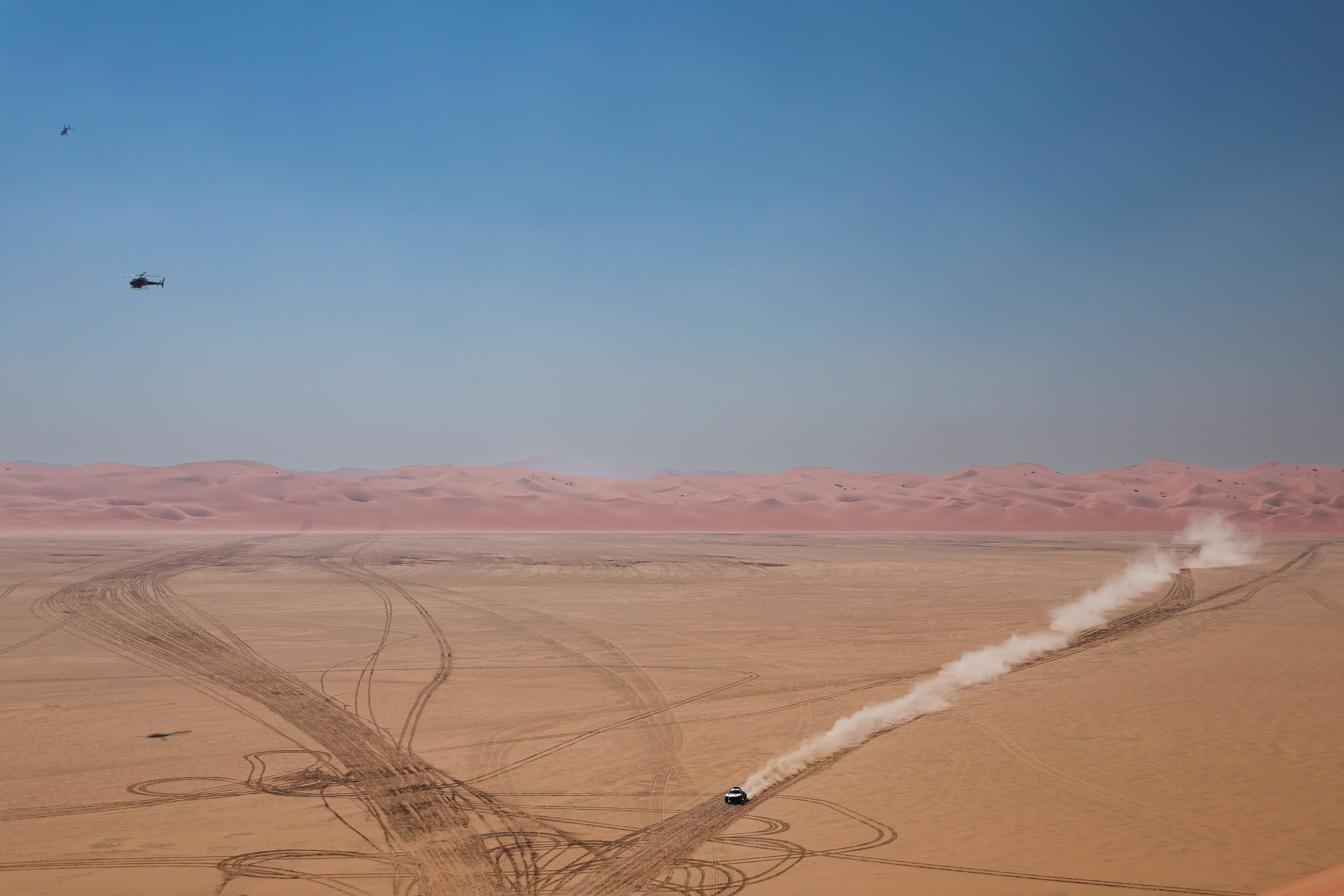 Dakar Rally 2024 - Audi RS Q e-tron #202 (Team Audi Sport), Stéphane Peterhansel/Edouard Boulanger