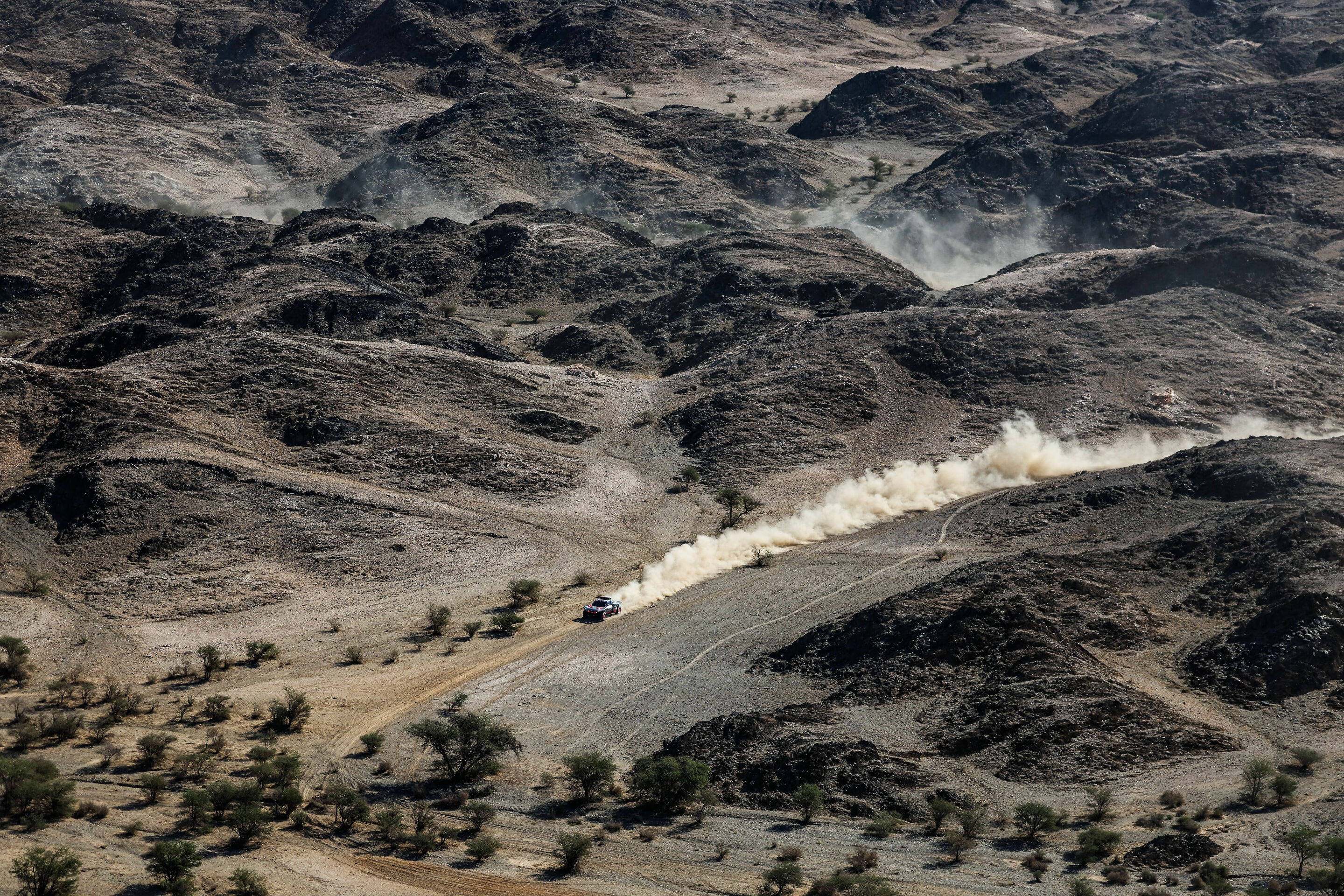 Dakar Rally 2024 - Audi RS Q e-tron #204 (Team Audi Sport), Carlos Sainz/Lucas Cruz