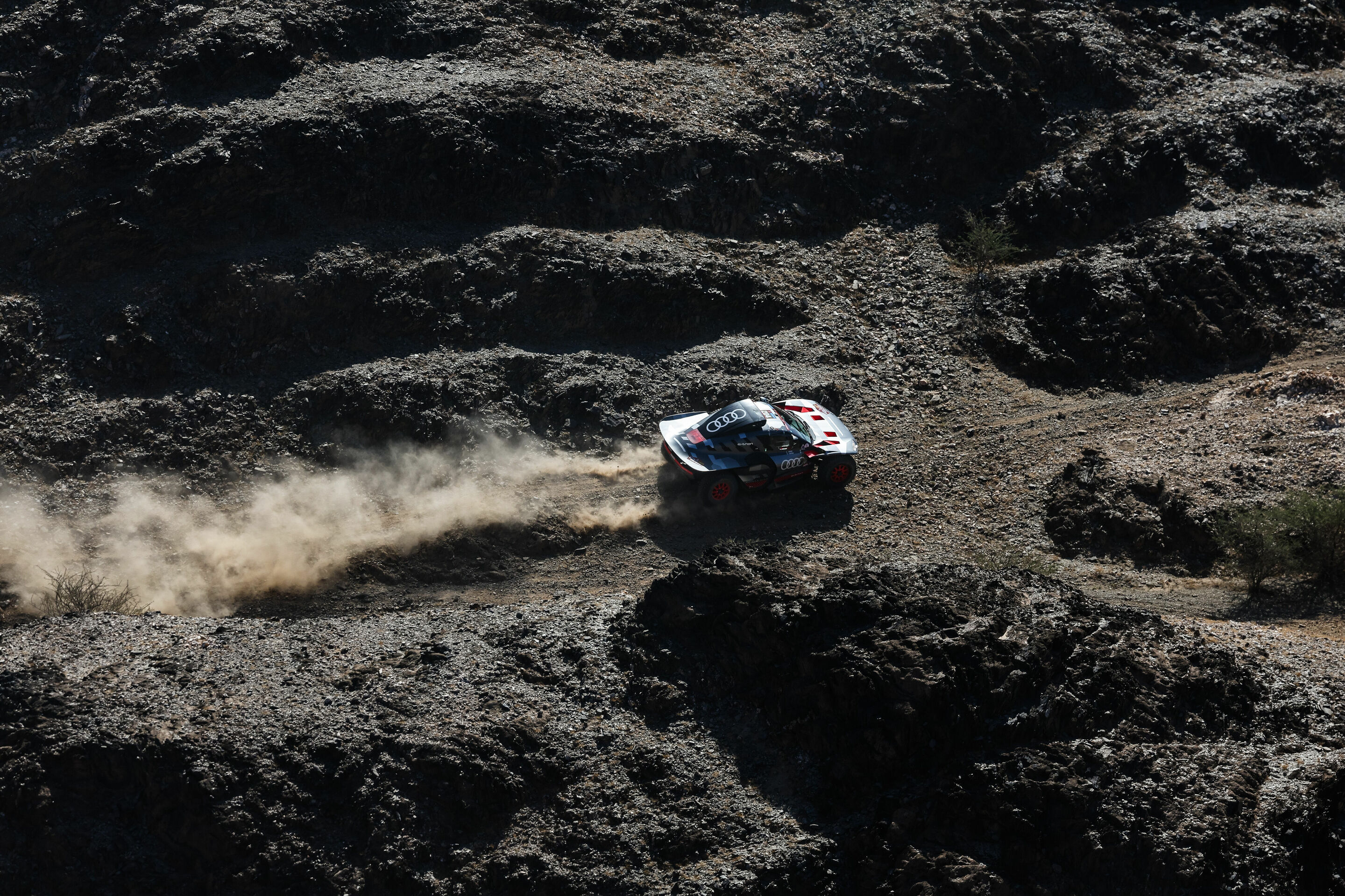 Dakar Rally 2024 - Audi RS Q e-tron #204 (Team Audi Sport), Carlos Sainz/Lucas Cruz