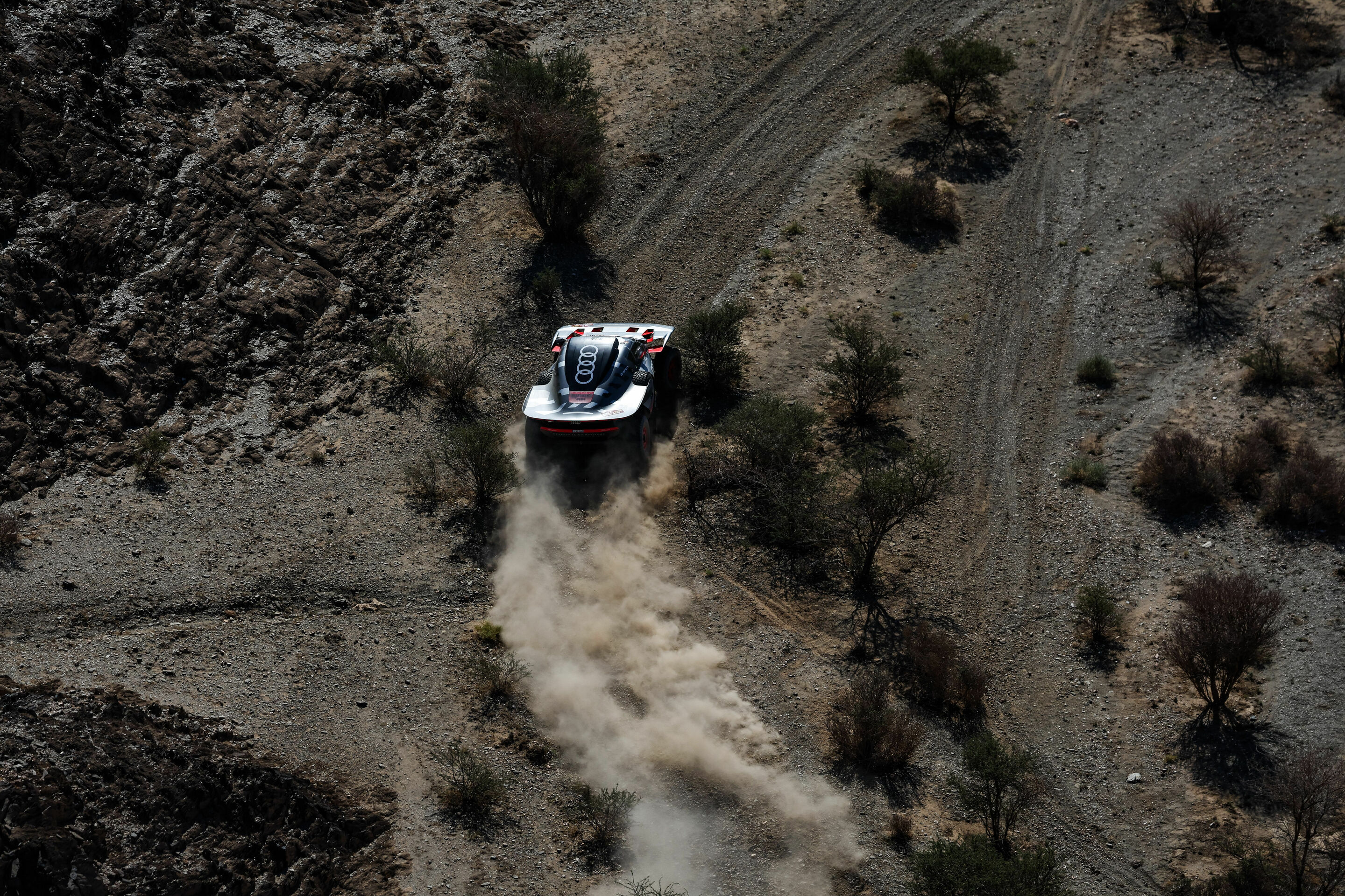 Dakar Rally 2024 - Audi RS Q e-tron #204 (Team Audi Sport), Carlos Sainz/Lucas Cruz