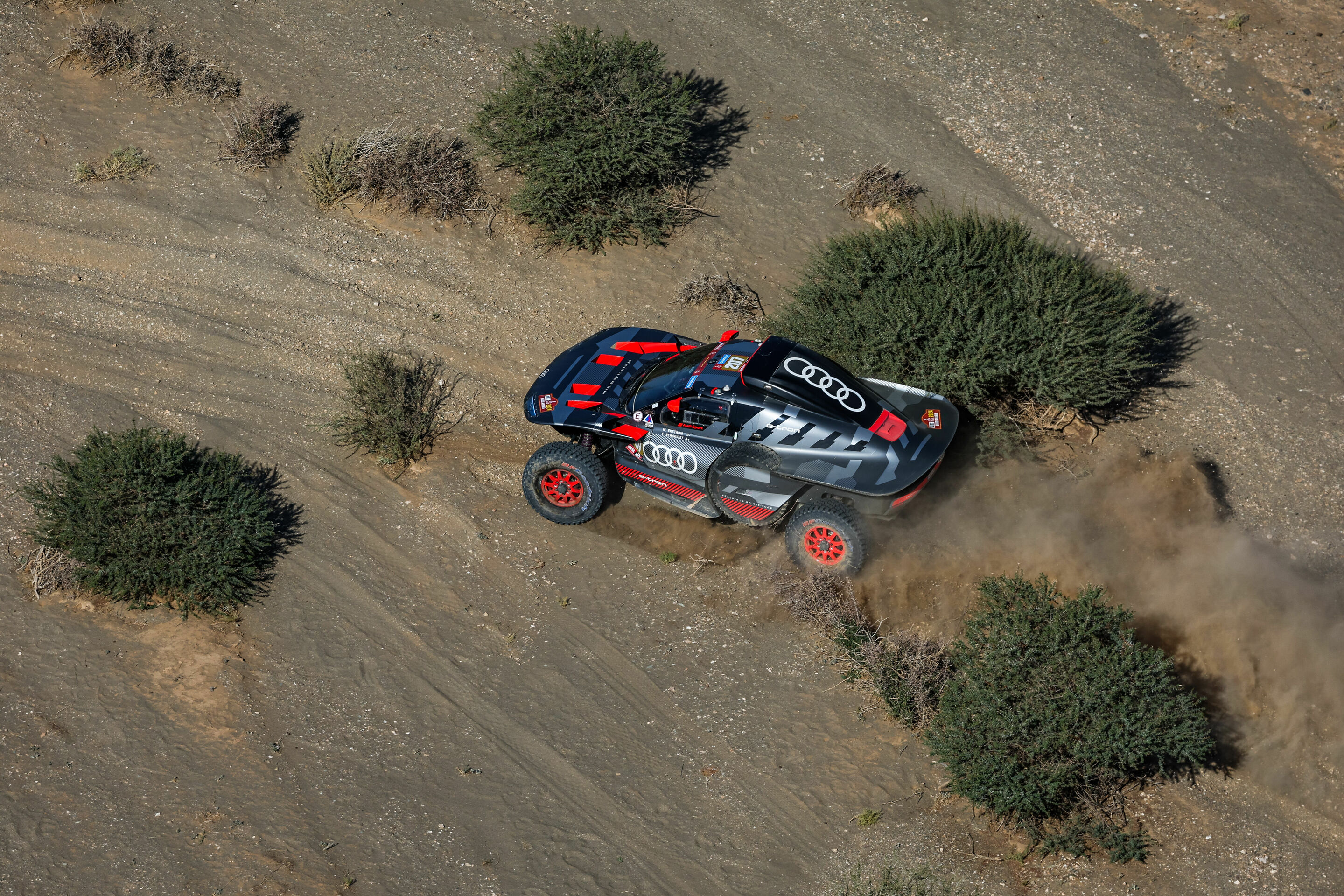 Dakar Rally 2024 - Audi RS Q e-tron #207 (Team Audi Sport), Mattias Ekström/Emil Bergkvist