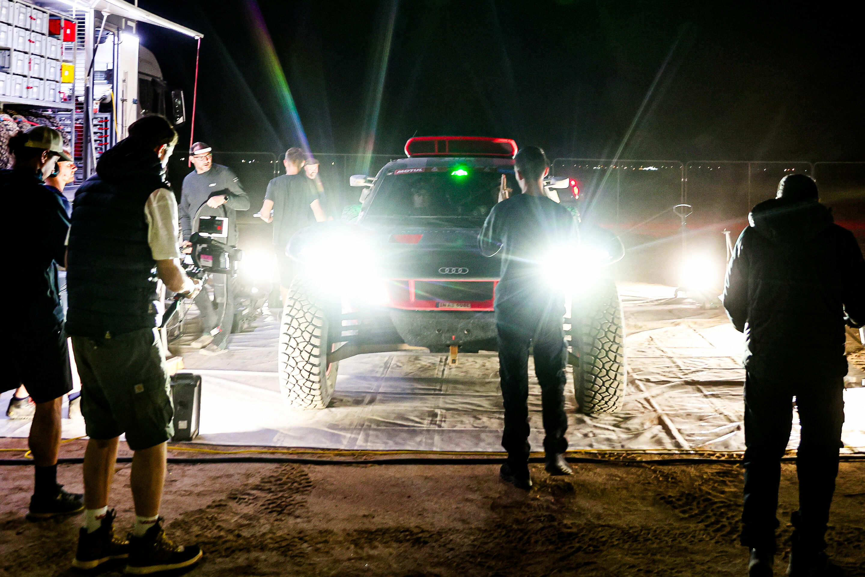 Dakar Rally 2024 - Audi RS Q e-tron #202 (Team Audi Sport), Stéphane Peterhansel/Edouard Boulanger