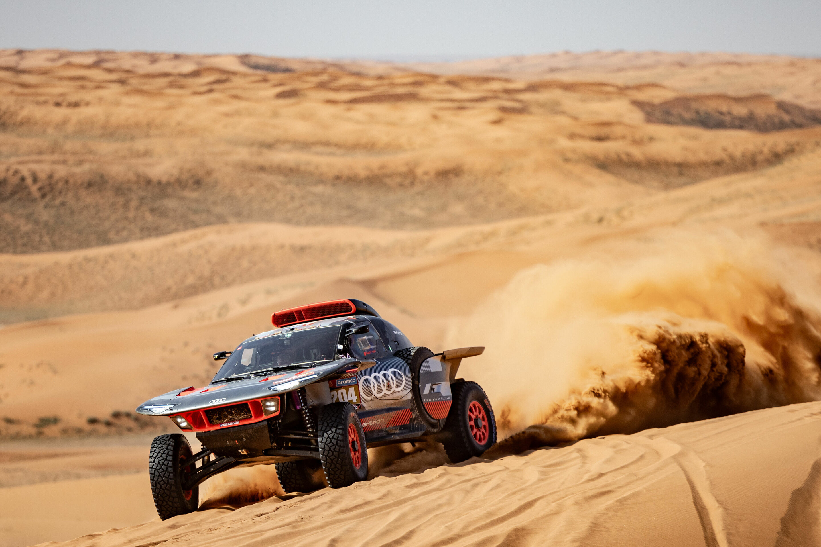 Dakar Rally 2024 - Audi RS Q e-tron #204 (Team Audi Sport), Carlos Sainz/Lucas Cruz