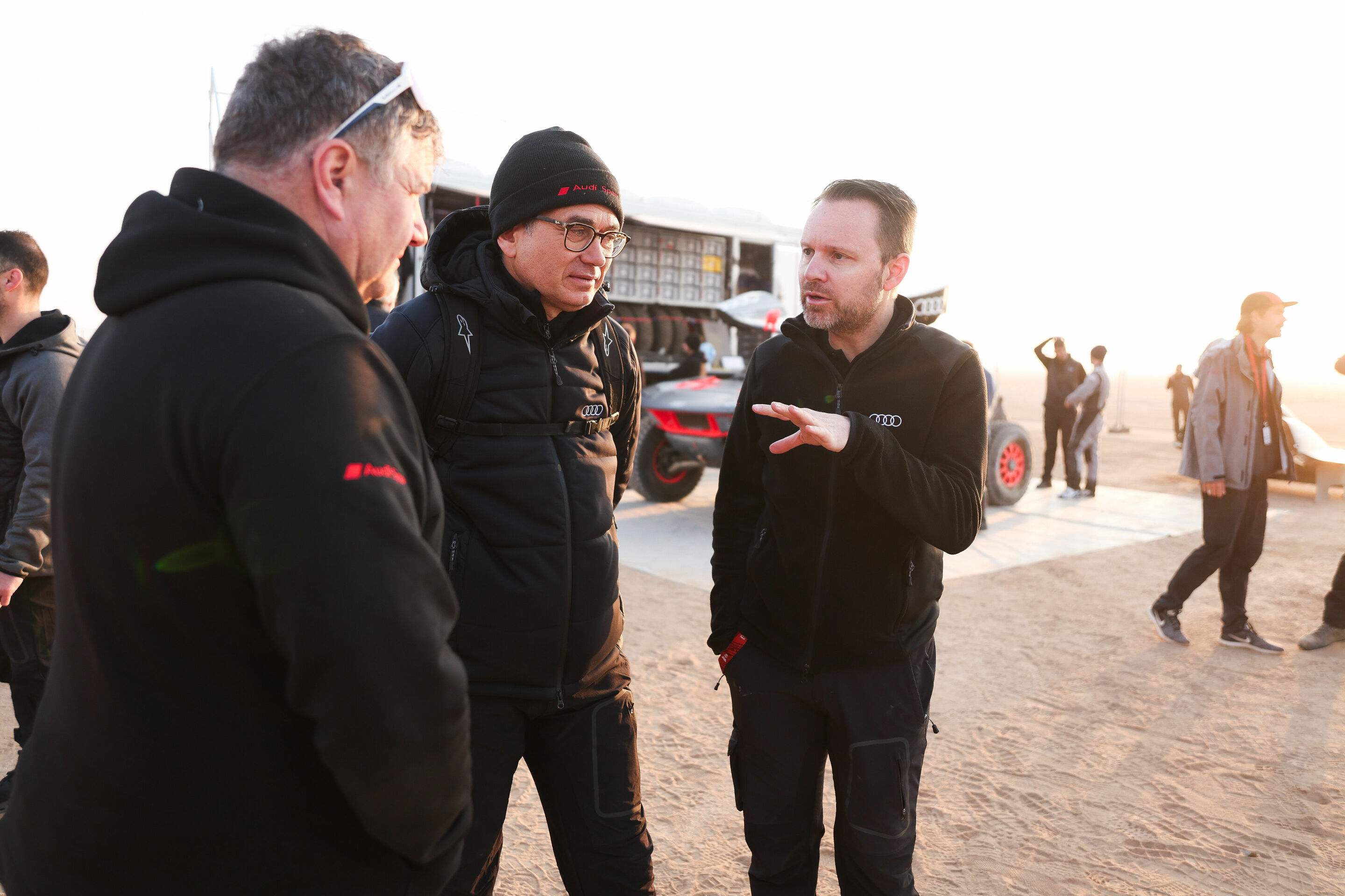 Dakar Rally 2024 - Claus Blattner, Dr. Leonardo Pascali, Rolf Michl