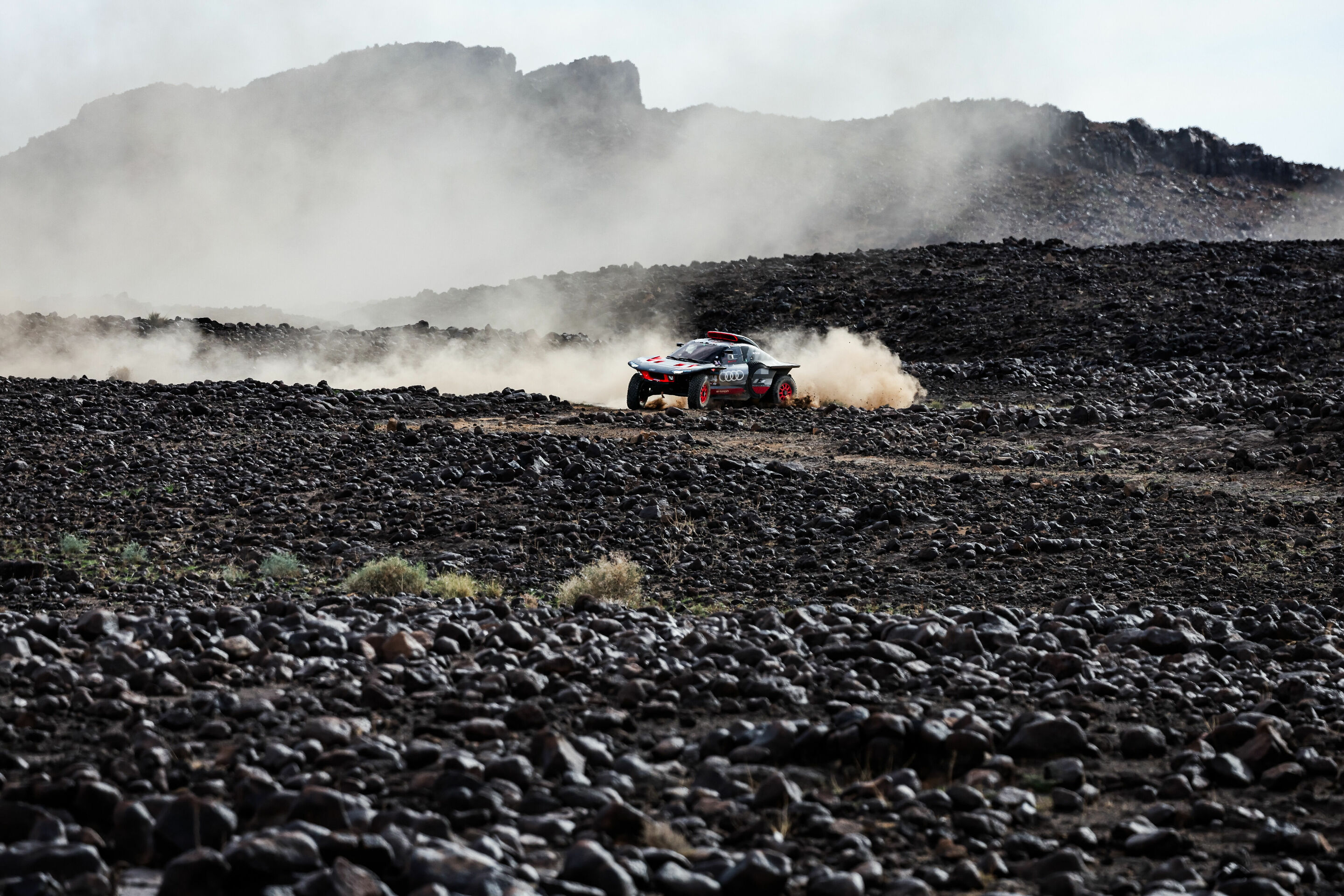 Dakar Rally 2024 - Audi RS Q e-tron #204 (Team Audi Sport), Carlos Sainz/Lucas Cruz
