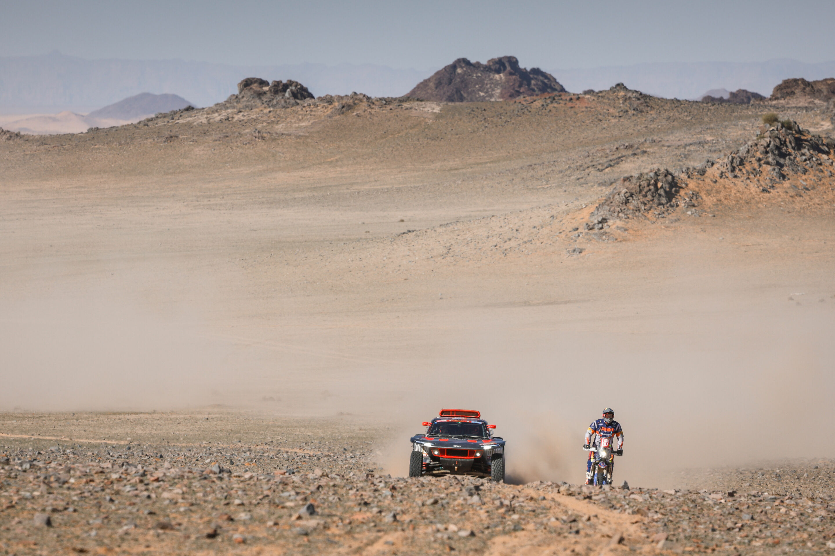 Dakar Rally 2024 - Audi RS Q e-tron #207 (Team Audi Sport), Mattias Ekström/Emil Bergkvist