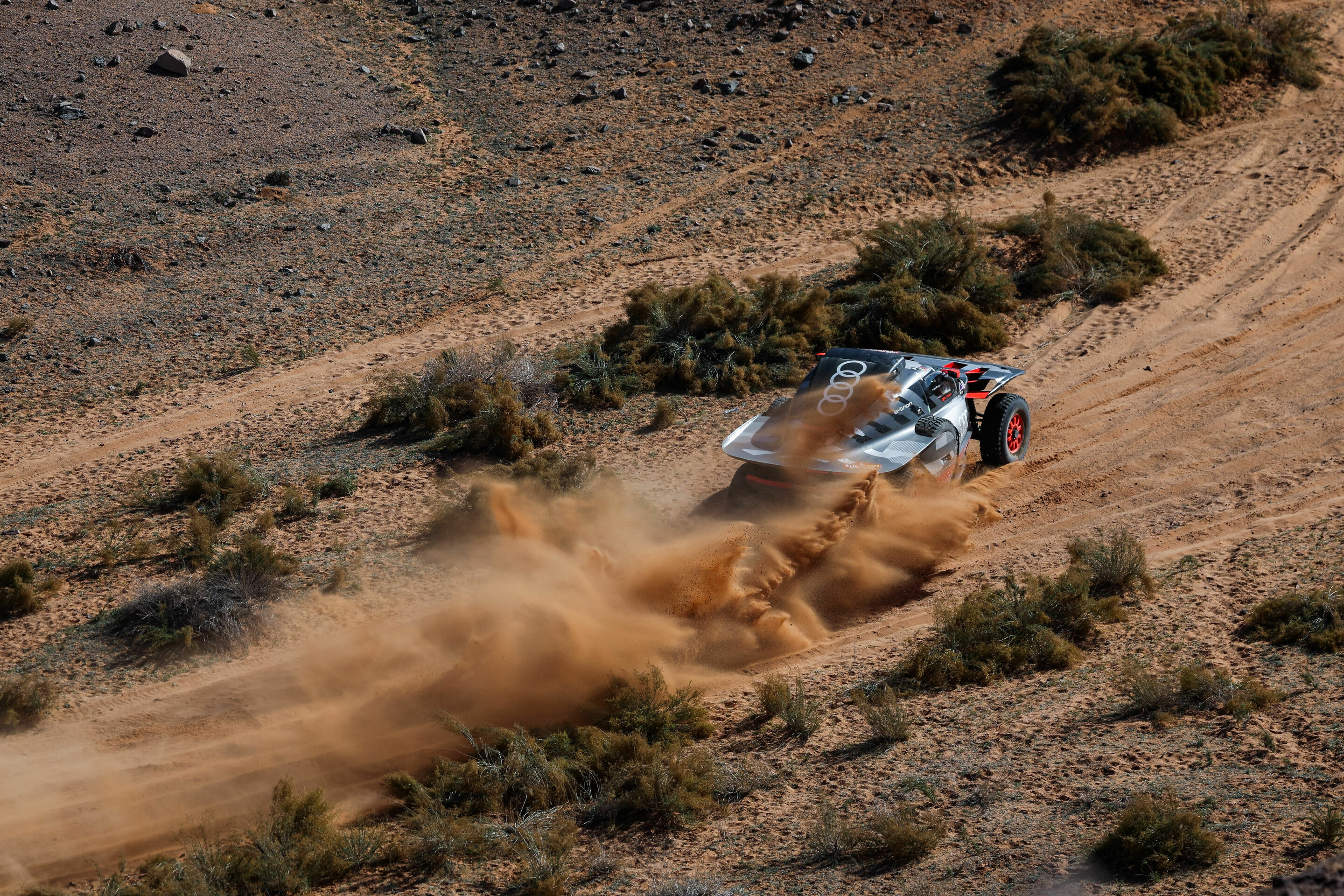 Dakar Rally 2024 - Audi RS Q e-tron #207 (Team Audi Sport), Mattias Ekström/Emil Bergkvist