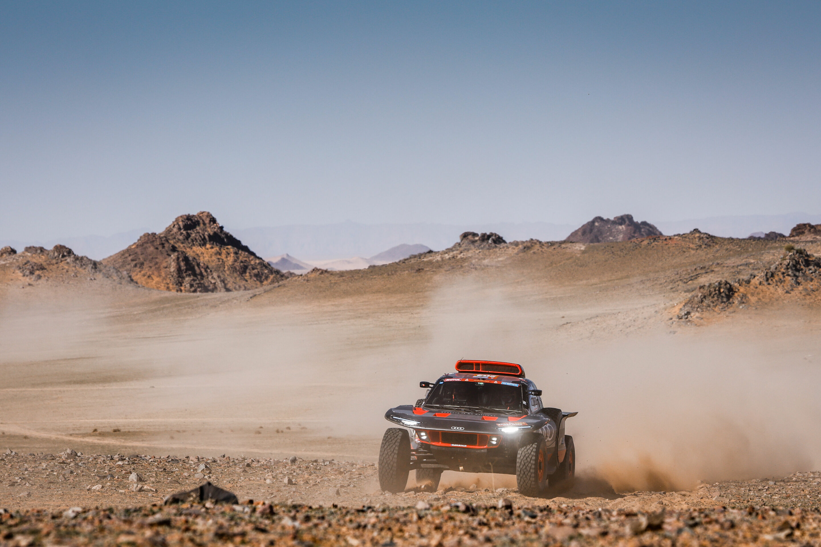 Dakar Rally 2024 - Audi RS Q e-tron #204 (Team Audi Sport), Carlos Sainz/Lucas Cruz