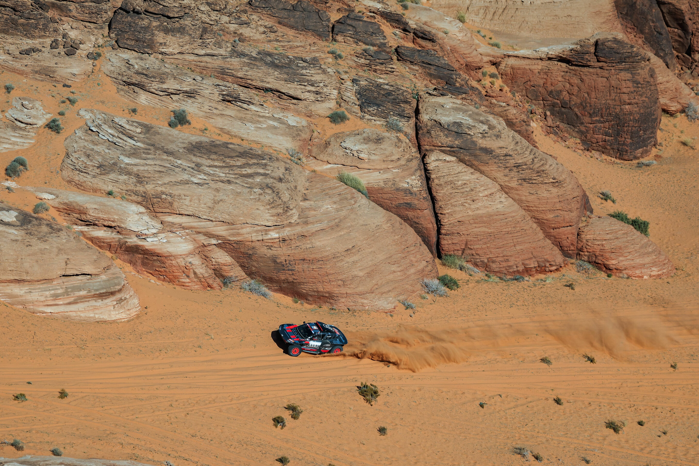 Dakar Rally 2024 - Audi RS Q e-tron #204 (Team Audi Sport), Carlos Sainz/Lucas Cruz