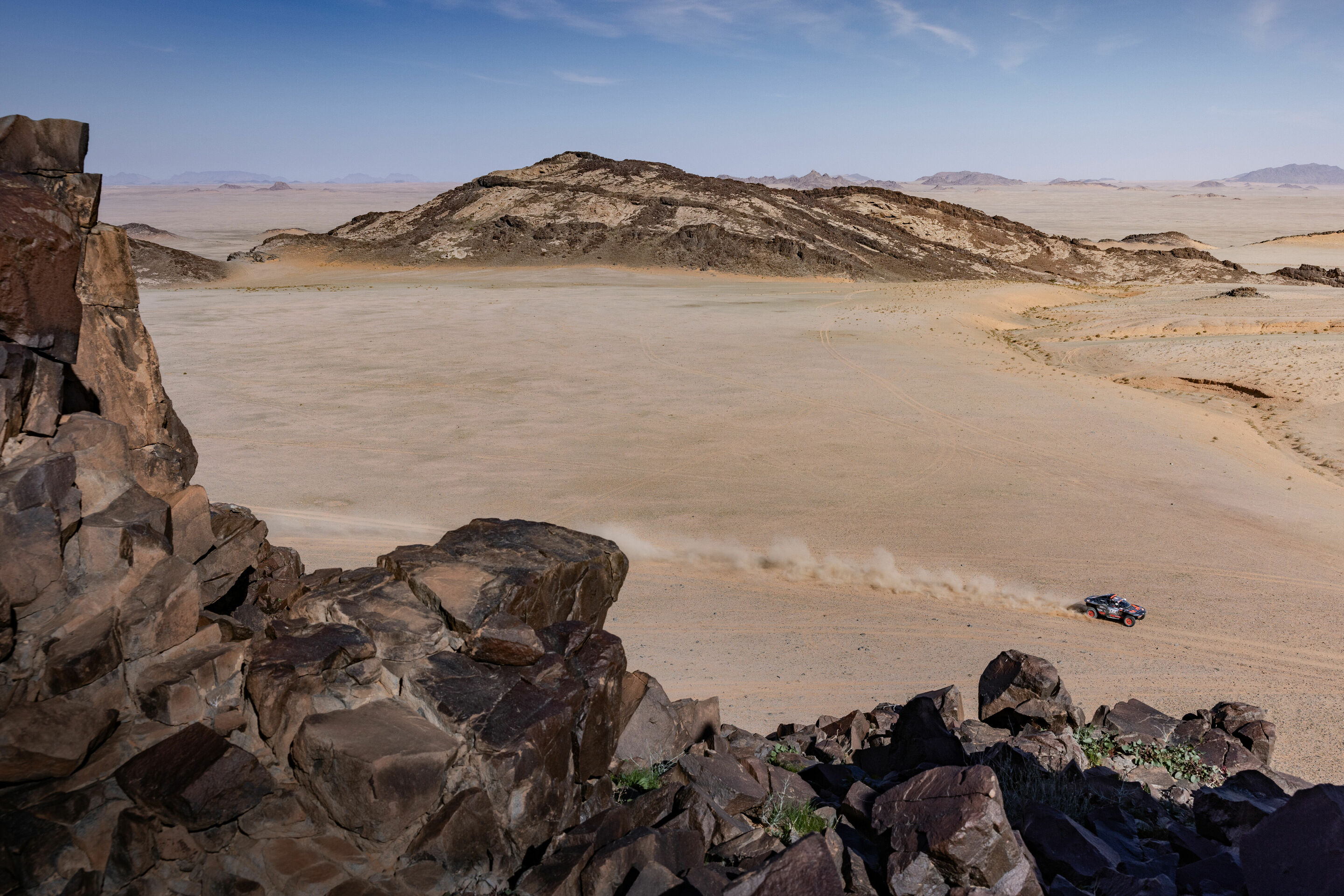 Dakar Rally 2024 - Audi RS Q e-tron #202 (Team Audi Sport), Stéphane Peterhansel/Edouard Boulanger