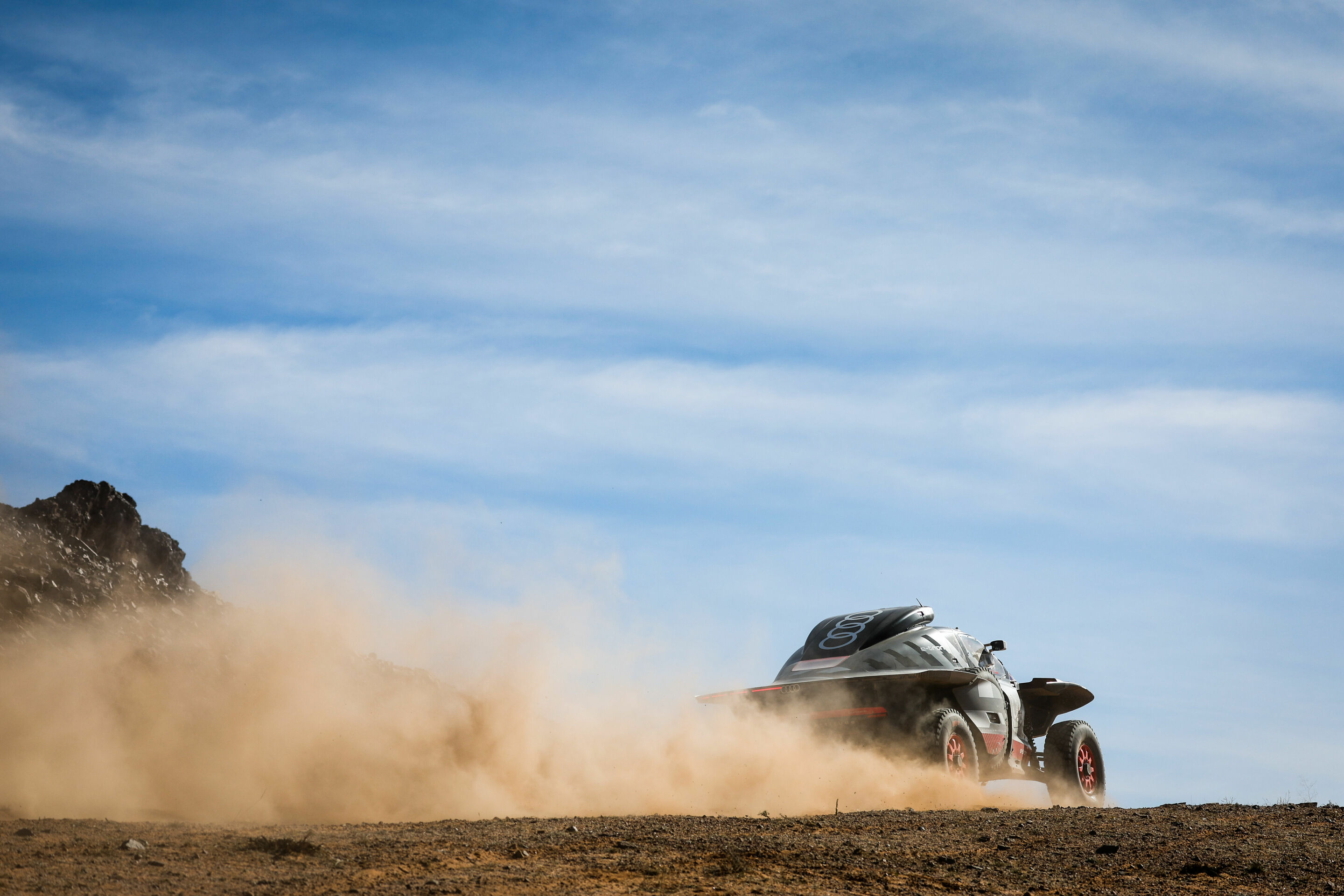Dakar Rally 2024 - Audi RS Q e-tron #202 (Team Audi Sport), Stéphane Peterhansel/Edouard Boulanger