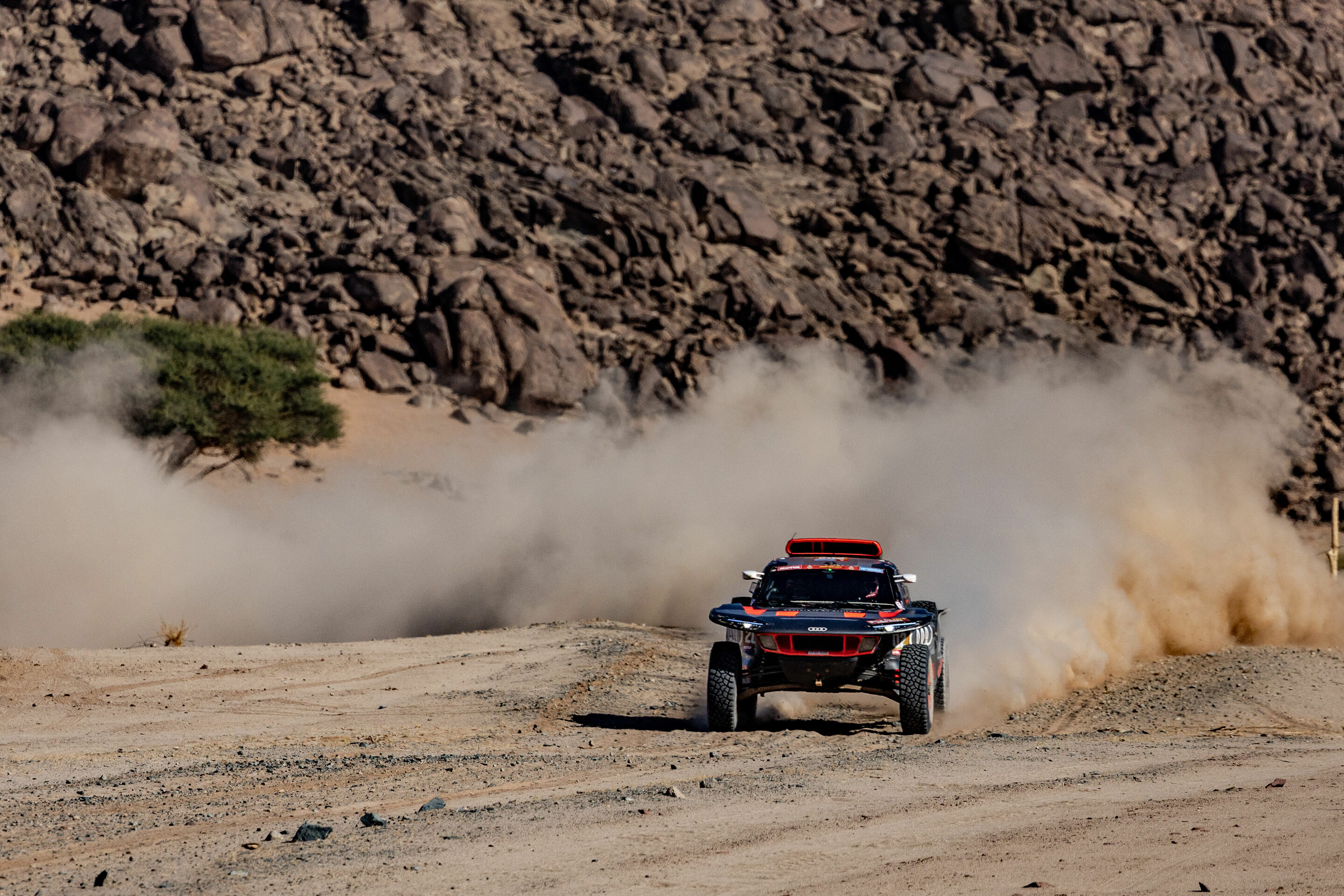 Dakar Rally 2024 - Audi RS Q e-tron #202 (Team Audi Sport), Stéphane Peterhansel/Edouard Boulanger